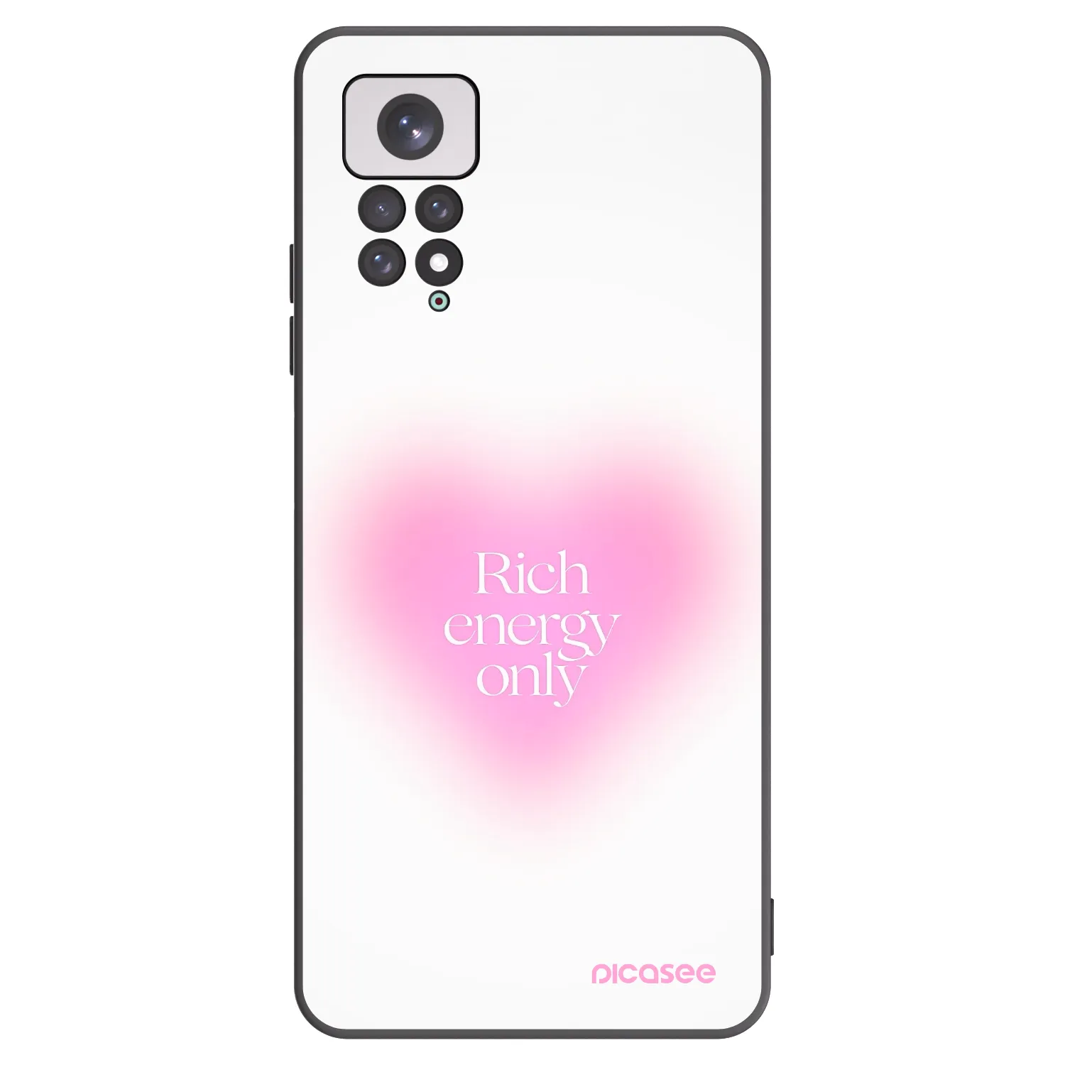 Picasee silikonový černý obal pro Xiaomi Redmi Note 11 - Rich Energy
