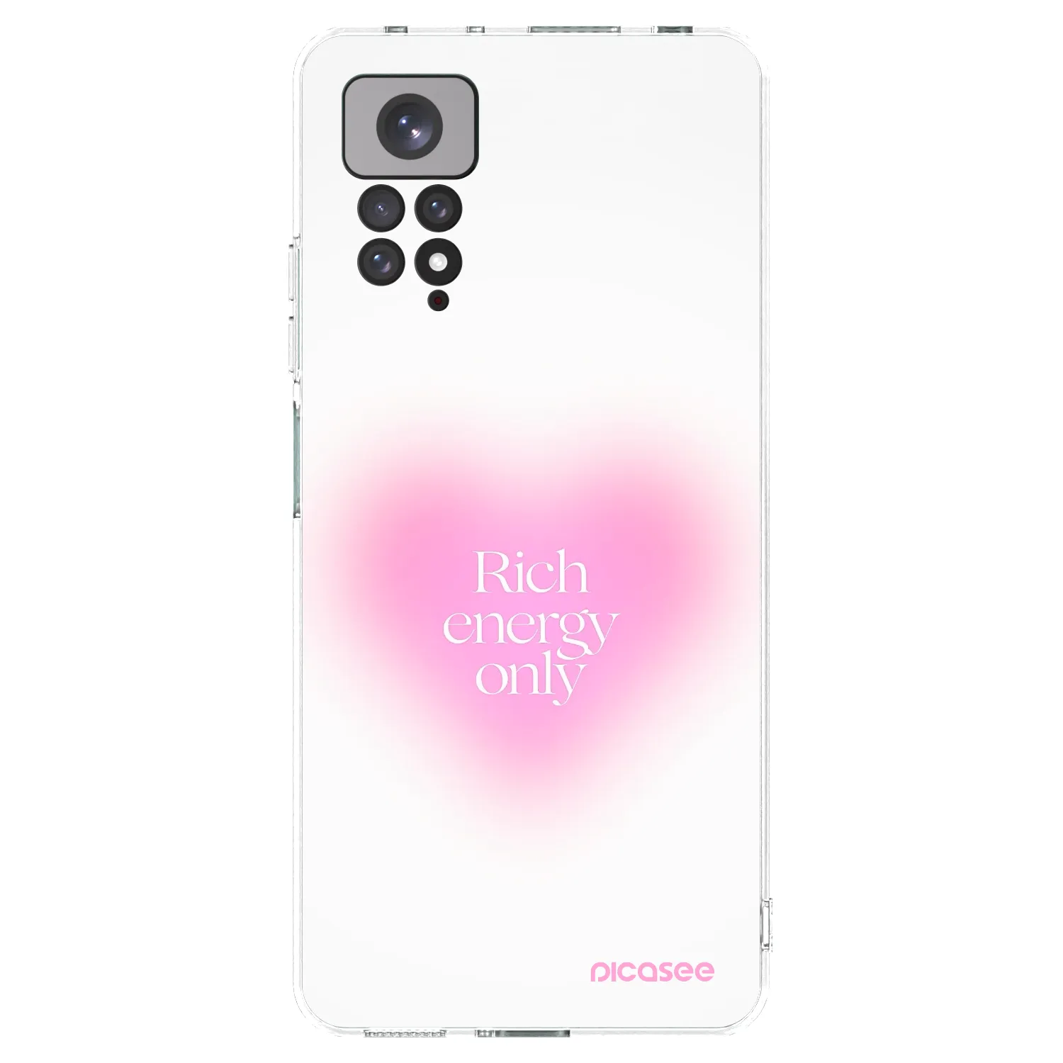 Picasee silikonový průhledný obal pro Xiaomi Redmi Note 11 - Rich Energy