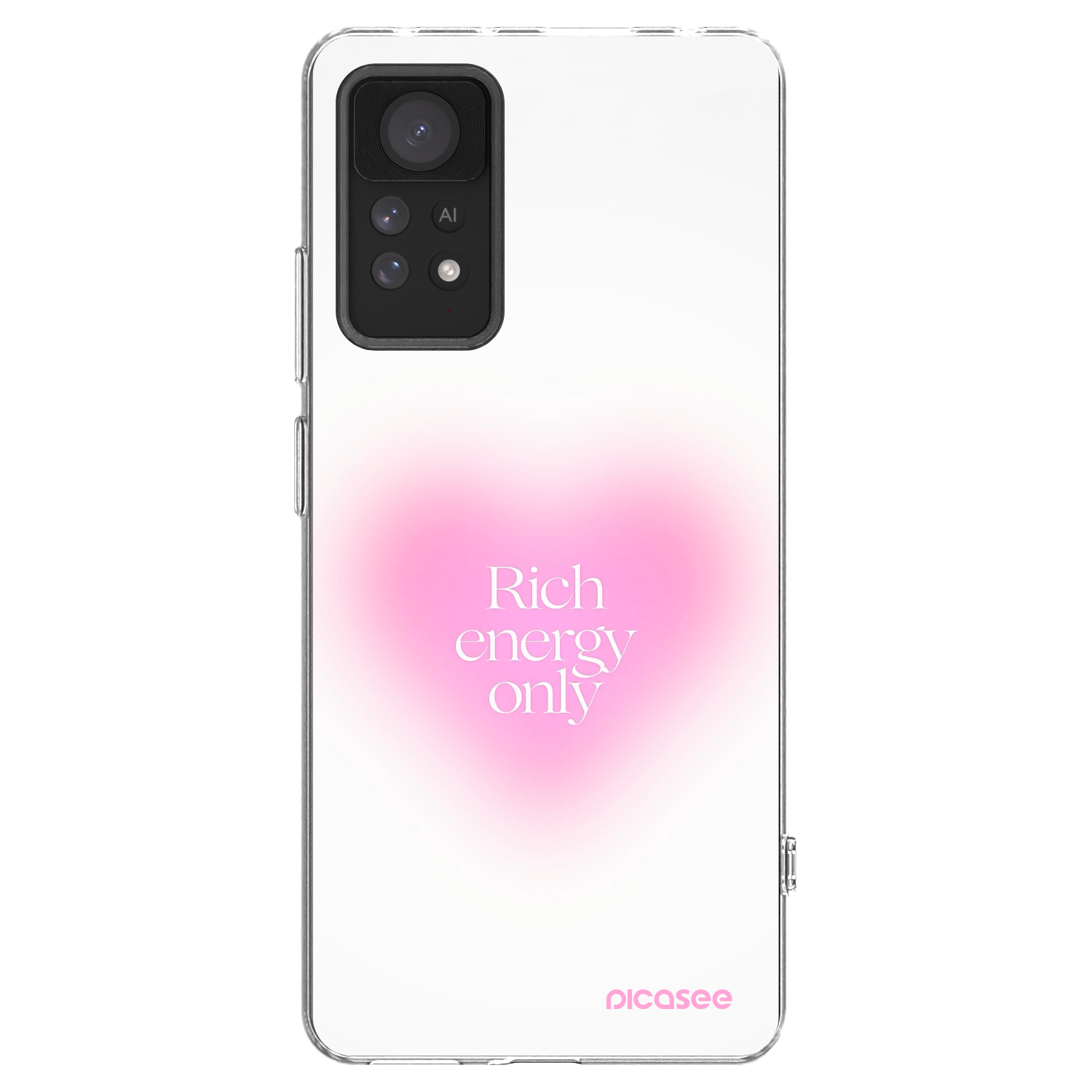 Picasee silikonový průhledný obal pro Xiaomi Redmi Note 11 Pro - Rich Energy