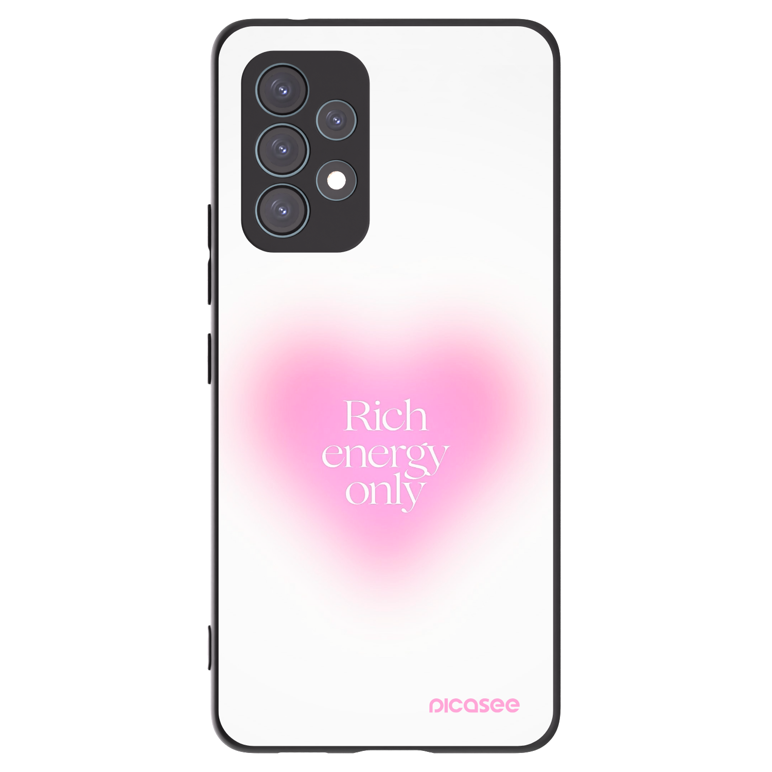 Picasee silikonový černý obal pro Samsung Galaxy A53 5G A536 - Rich Energy