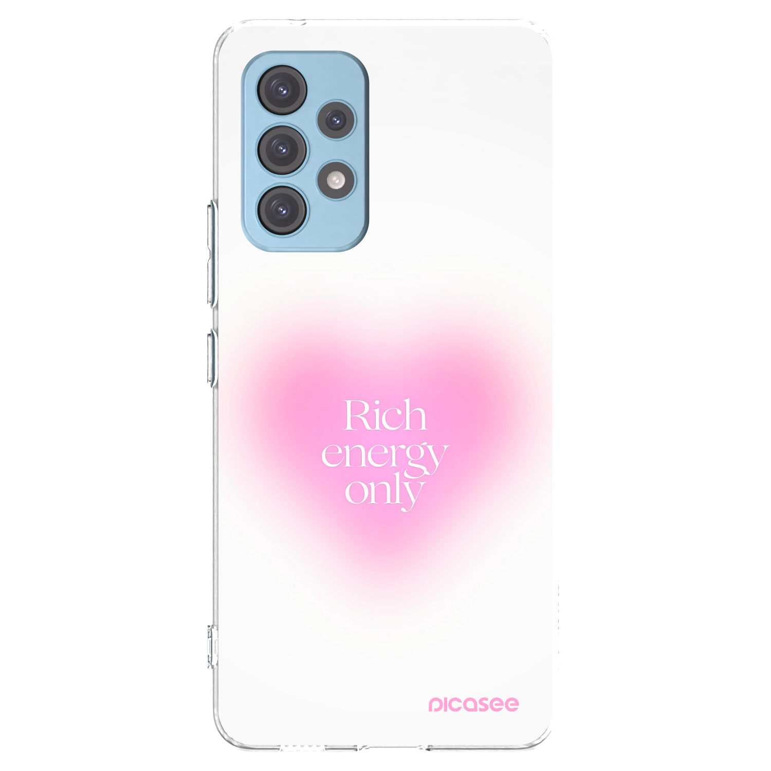 Picasee silikonový průhledný obal pro Samsung Galaxy A53 5G A536 - Rich Energy