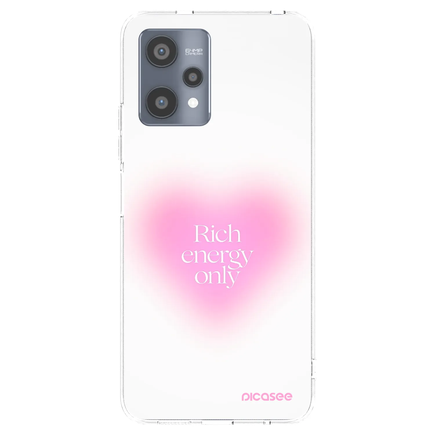Picasee silikonový průhledný obal pro Realme 9 Pro 5G - Rich Energy