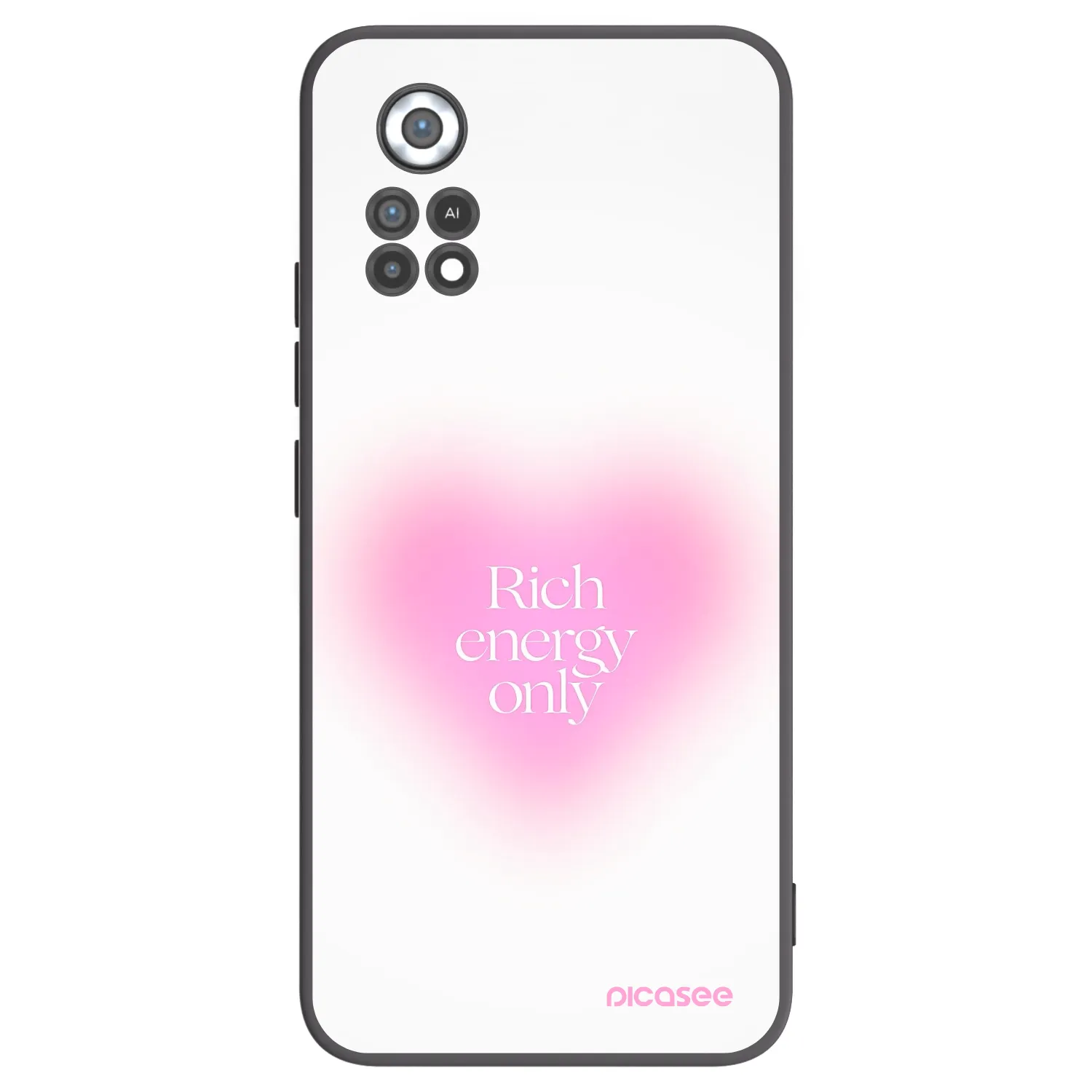 Picasee silikonový černý obal pro Xiaomi Poco X4 Pro 5G - Rich Energy