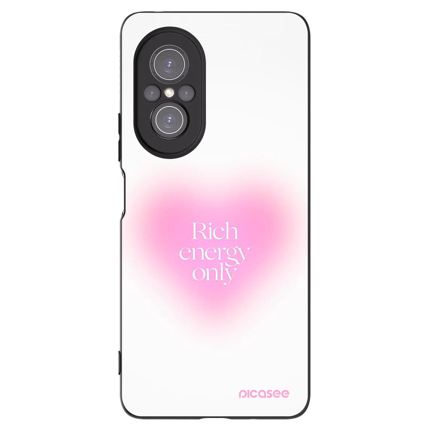 Picasee silikonový černý obal pro Huawei Nova 9 SE - Rich Energy
