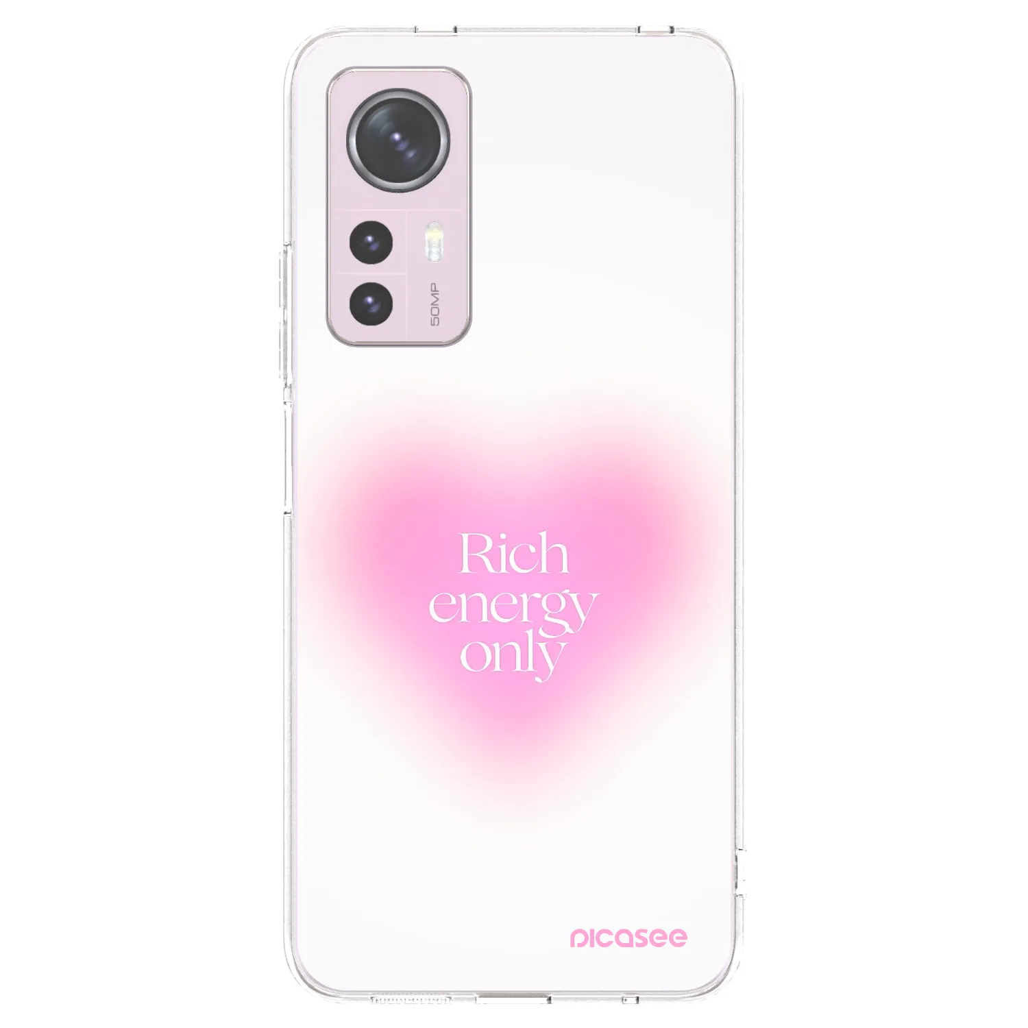 Picasee silikonový průhledný obal pro Xiaomi 12 - Rich Energy