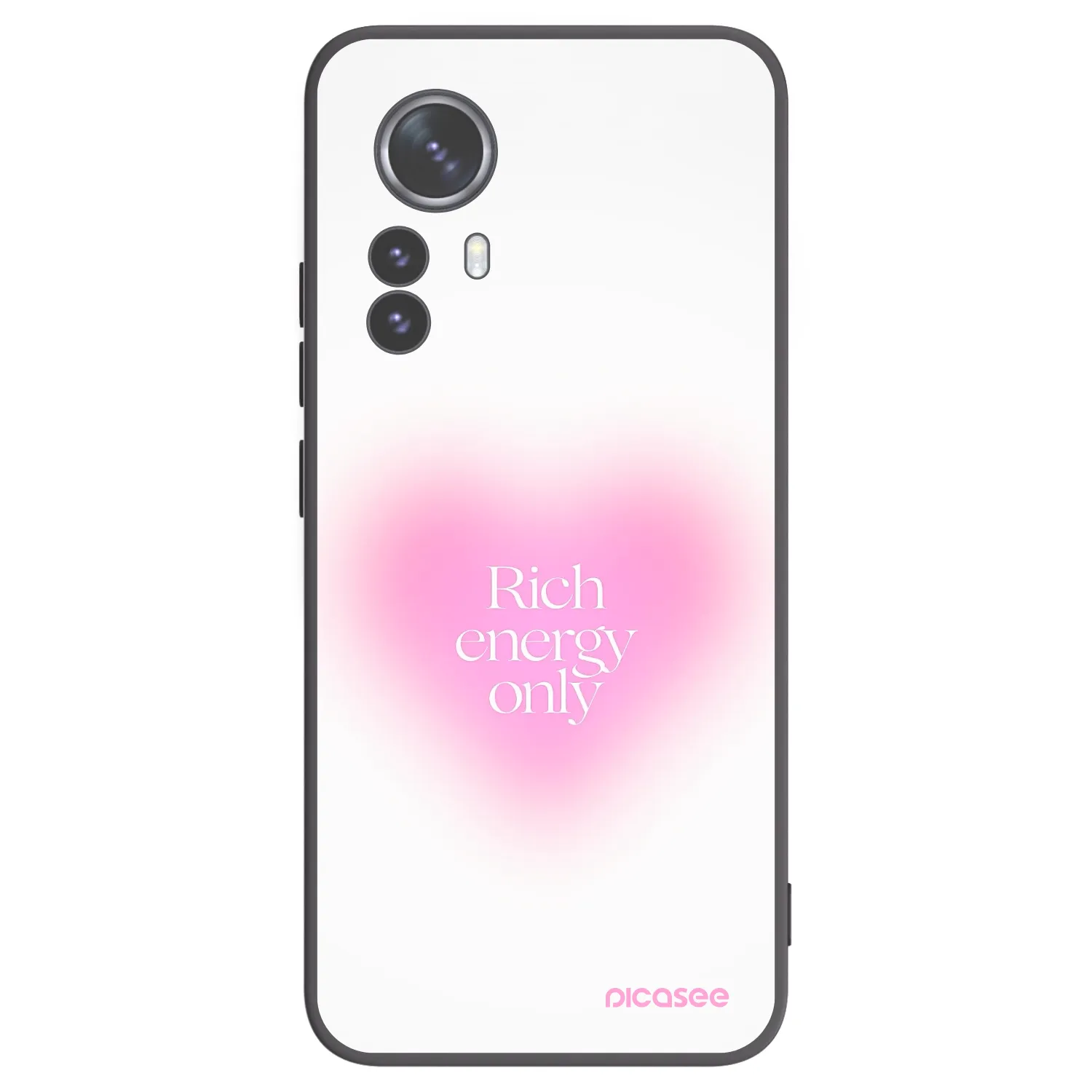 Picasee silikonový černý obal pro Xiaomi 12 Pro - Rich Energy