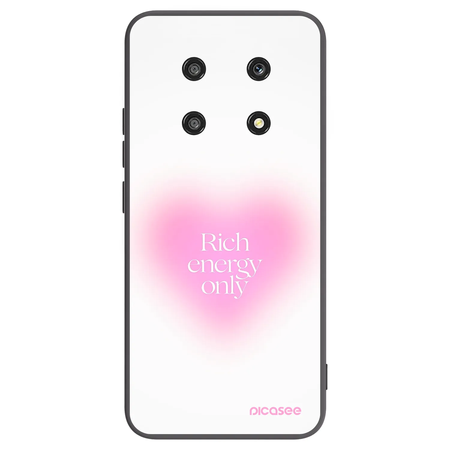 Picasee silikonový černý obal pro Honor Magic4 Lite 5G - Rich Energy