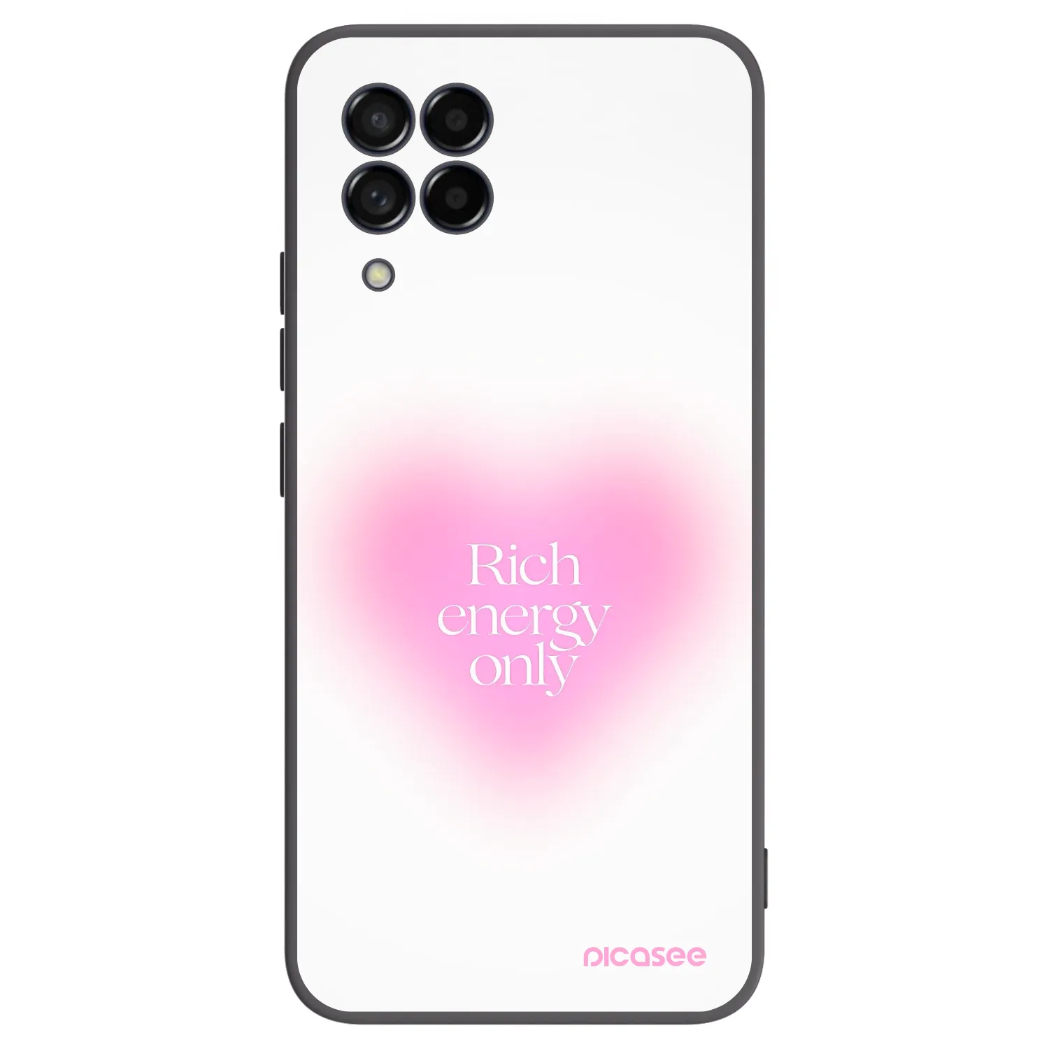 Picasee silikonový černý obal pro Samsung Galaxy M53 5G - Rich Energy