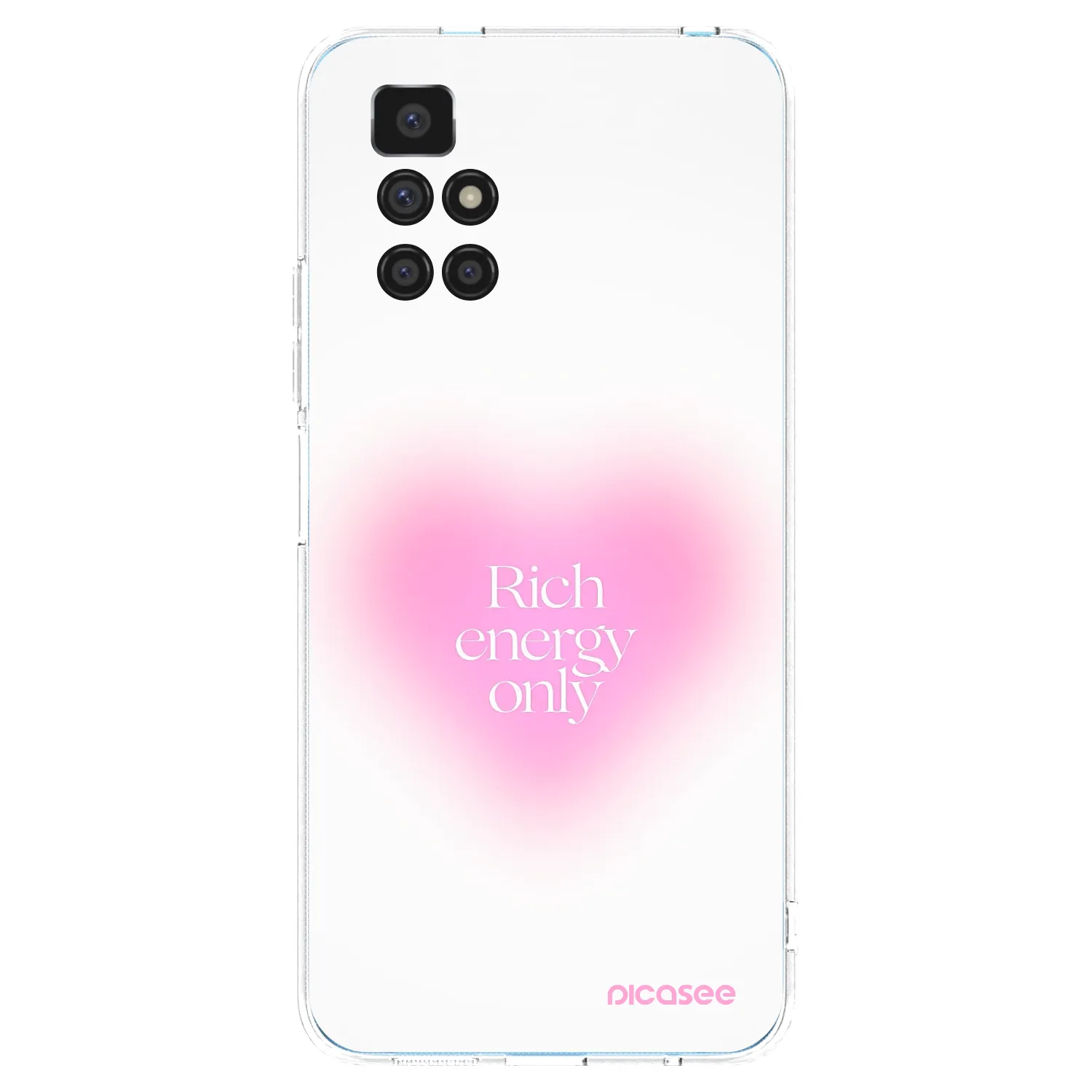 Picasee silikonový průhledný obal pro Xiaomi Redmi 10 (2022) - Rich Energy
