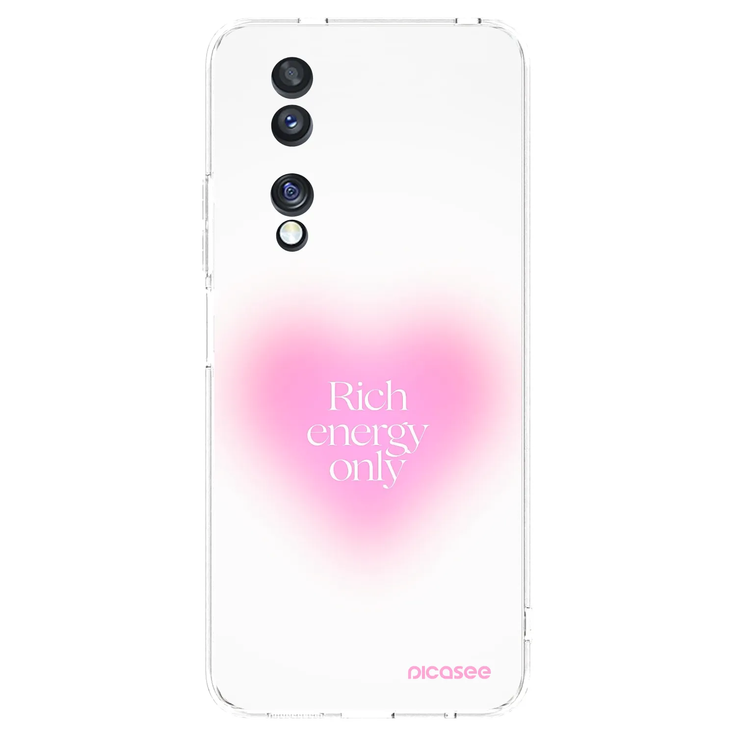 Picasee silikonový průhledný obal pro Honor 70 - Rich Energy