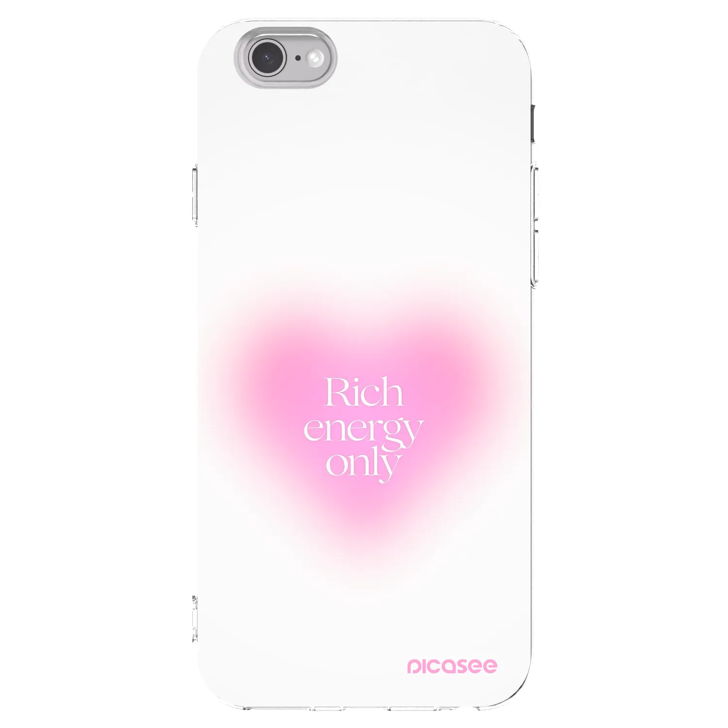 Picasee silikonový průhledný obal pro Apple iPhone 6/6S - Rich Energy