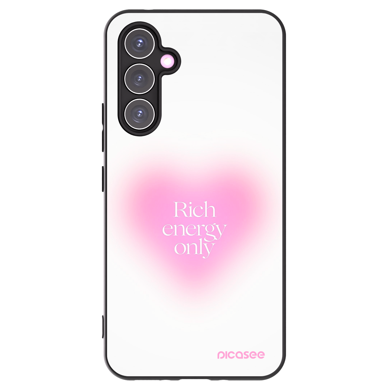 Picasee silikonový černý obal pro Samsung Galaxy A54 5G A546B - Rich Energy