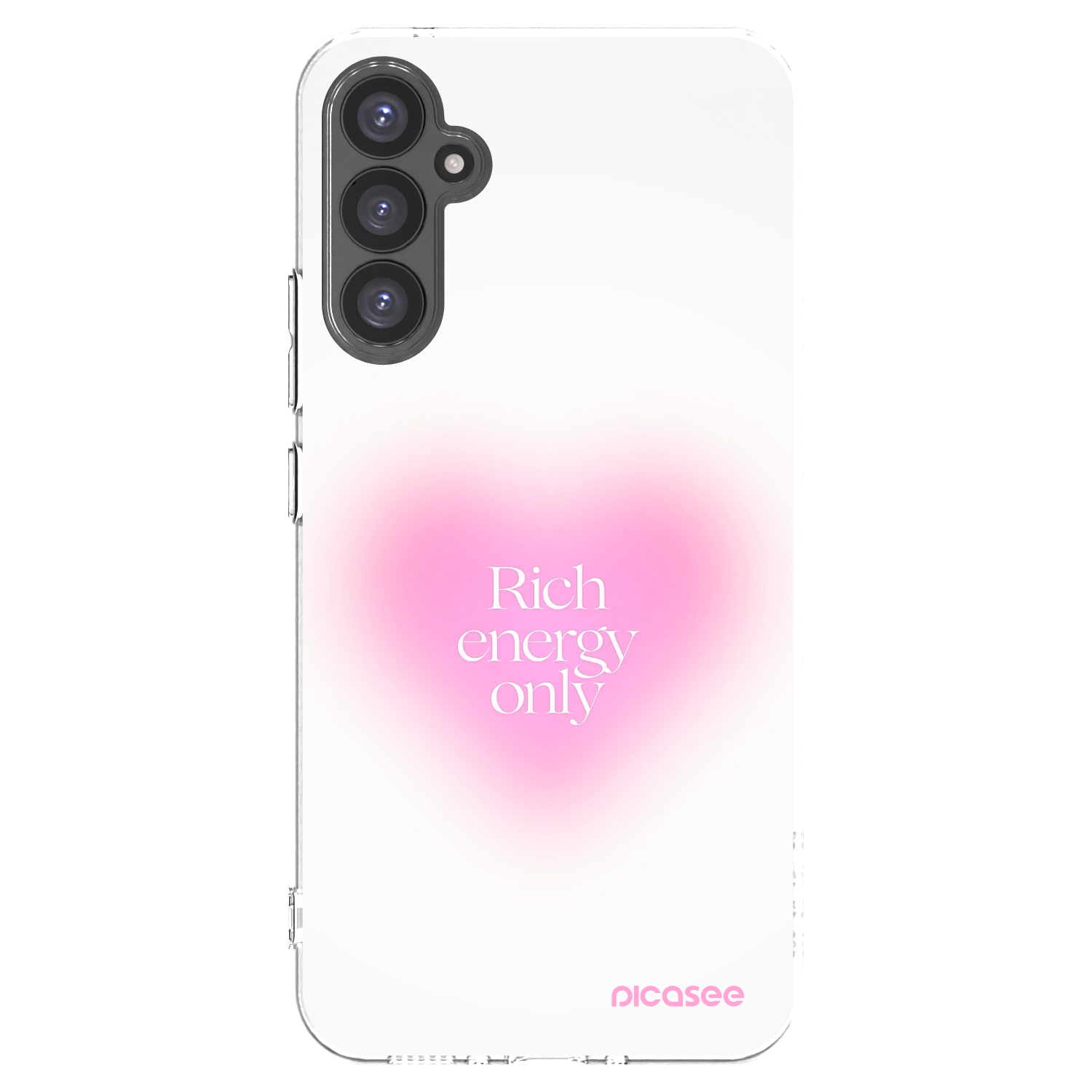 Picasee silikonový průhledný obal pro Samsung Galaxy A34 5G A346B - Rich Energy