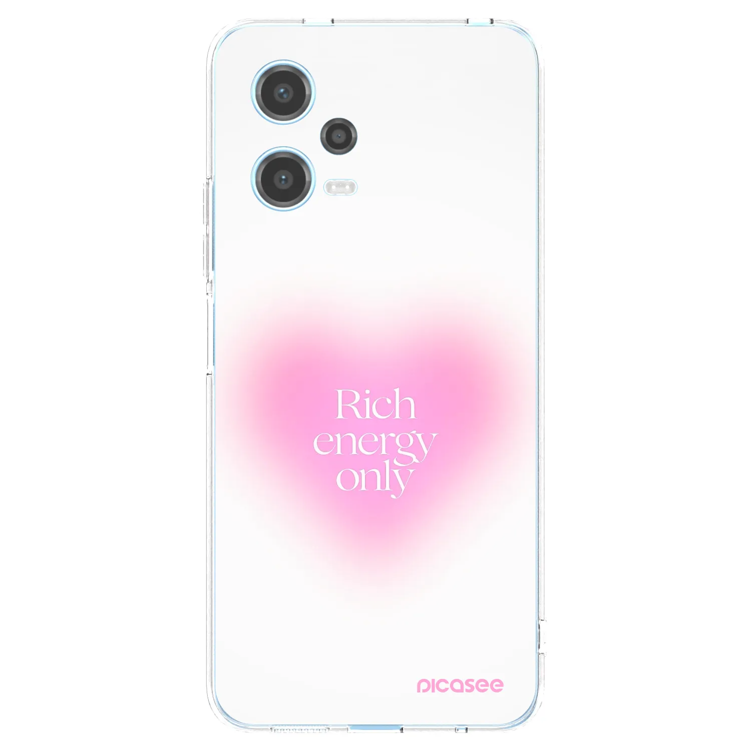 Picasee silikonový průhledný obal pro Xiaomi Redmi Note 12 5G - Rich Energy