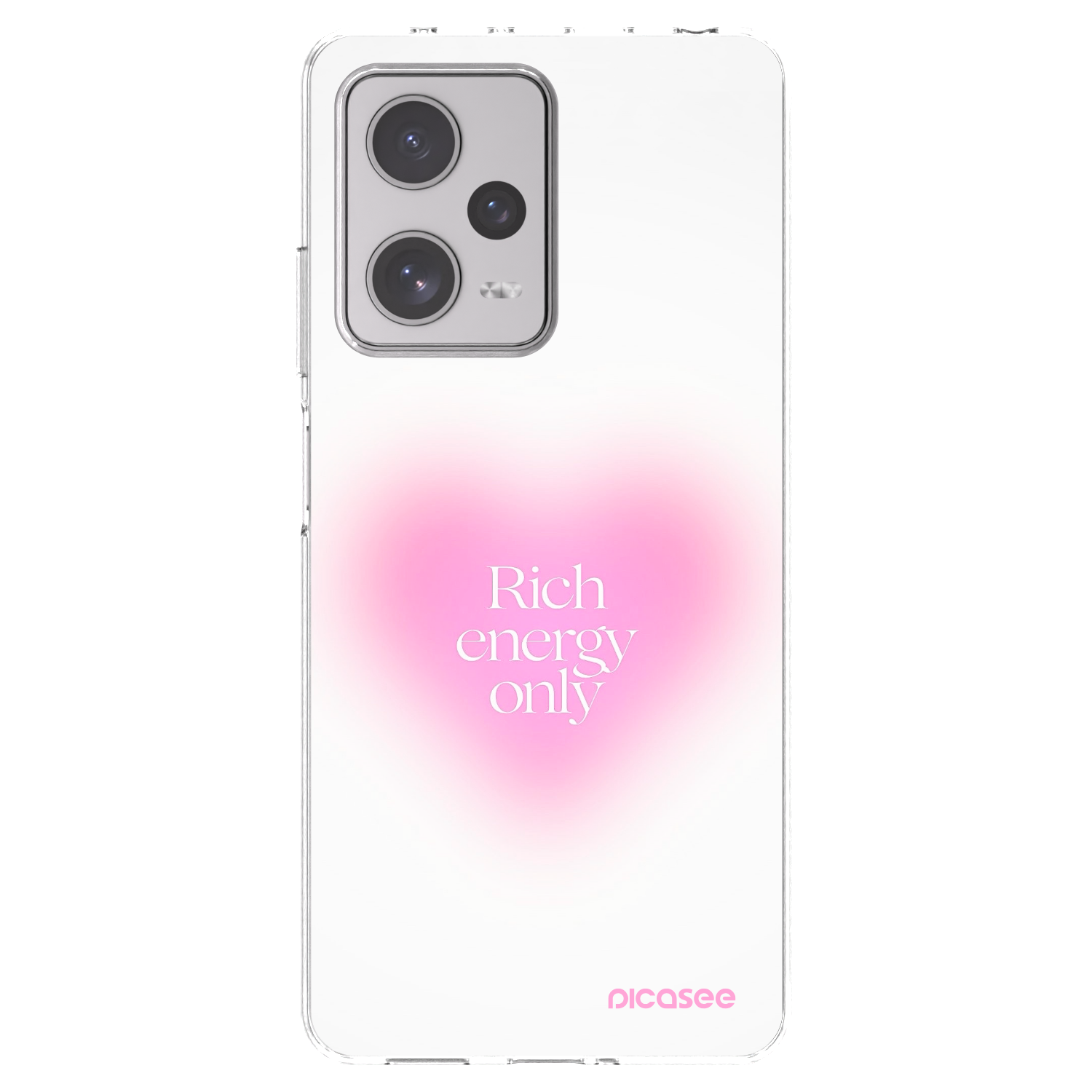 Picasee silikonový průhledný obal pro Xiaomi Redmi Note 12 Pro+ 5G - Rich Energy