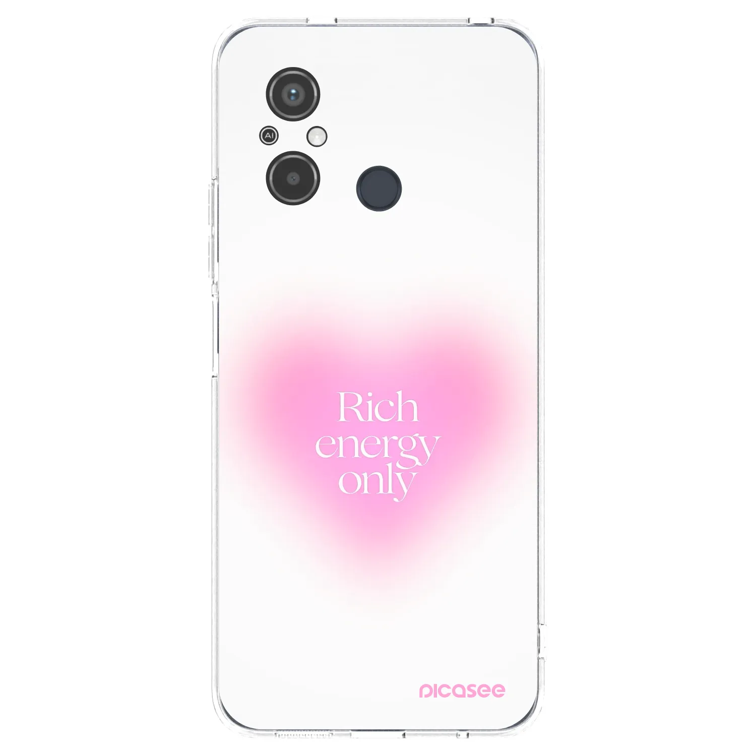 Picasee silikonový průhledný obal pro Xiaomi Redmi 12C - Rich Energy