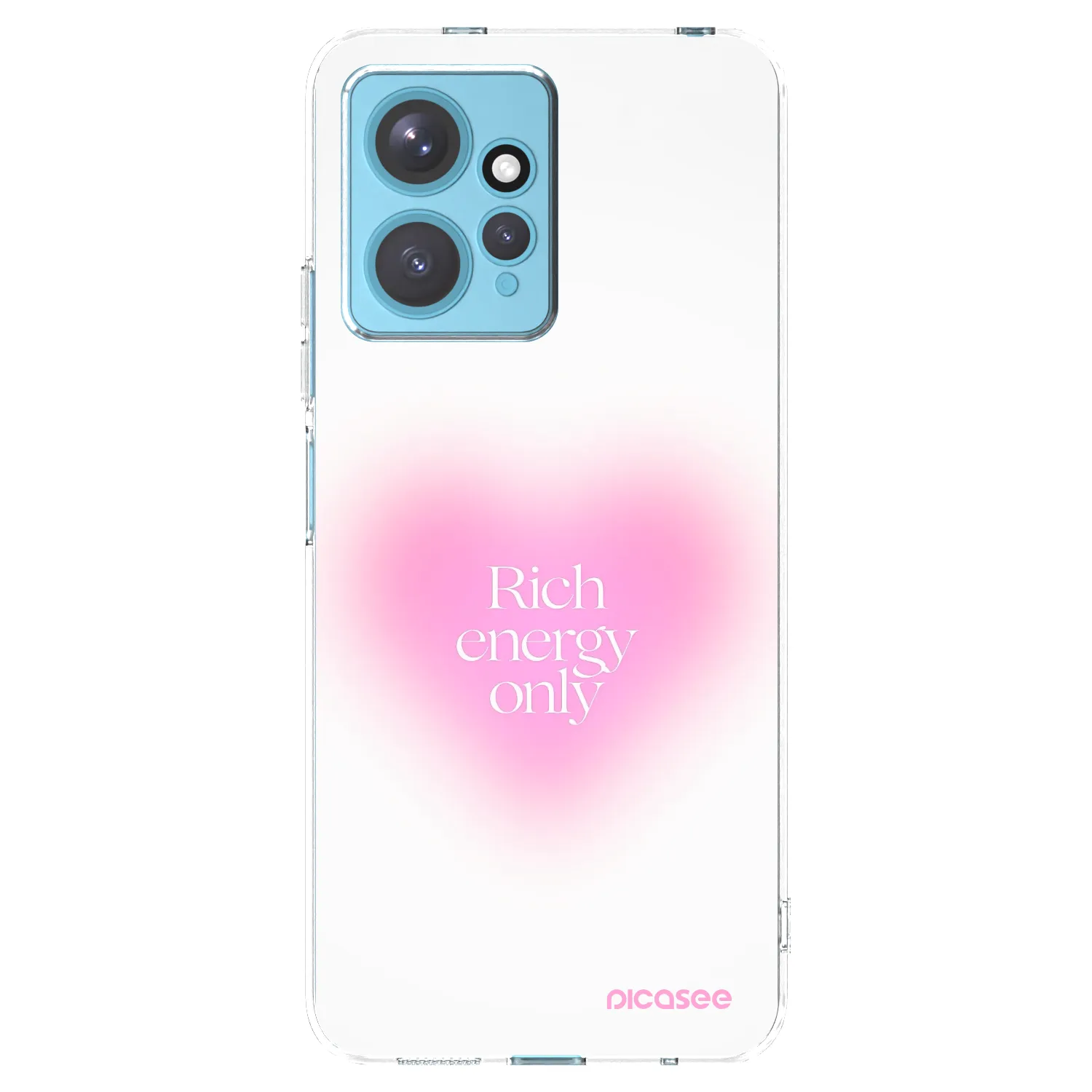 Picasee silikonový průhledný obal pro Xiaomi Redmi Note 12 4G - Rich Energy