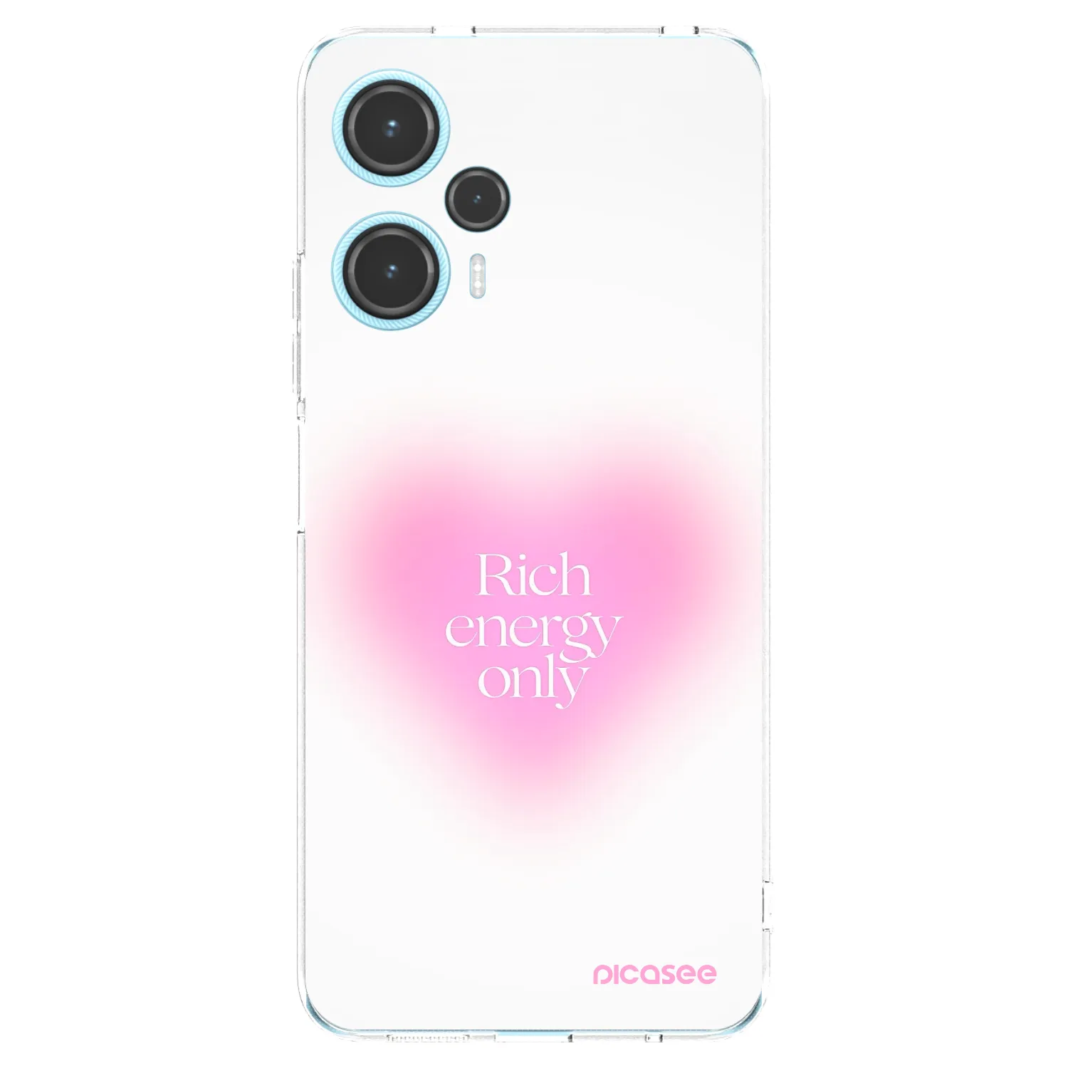 Picasee silikonový průhledný obal pro Xiaomi Poco F5 - Rich Energy