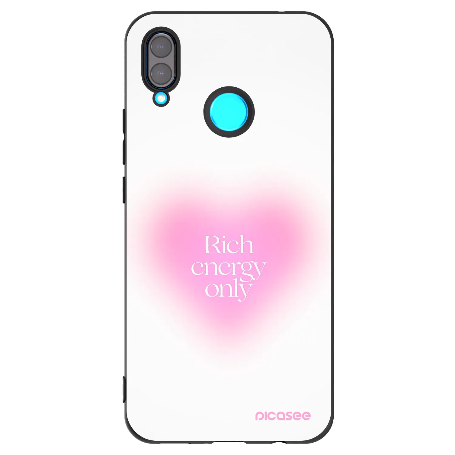 Picasee silikonový černý obal pro Huawei Nova 3i - Rich Energy