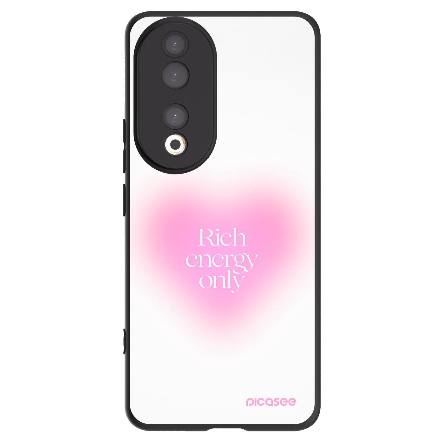Picasee silikonový černý obal pro Honor 90 5G - Rich Energy