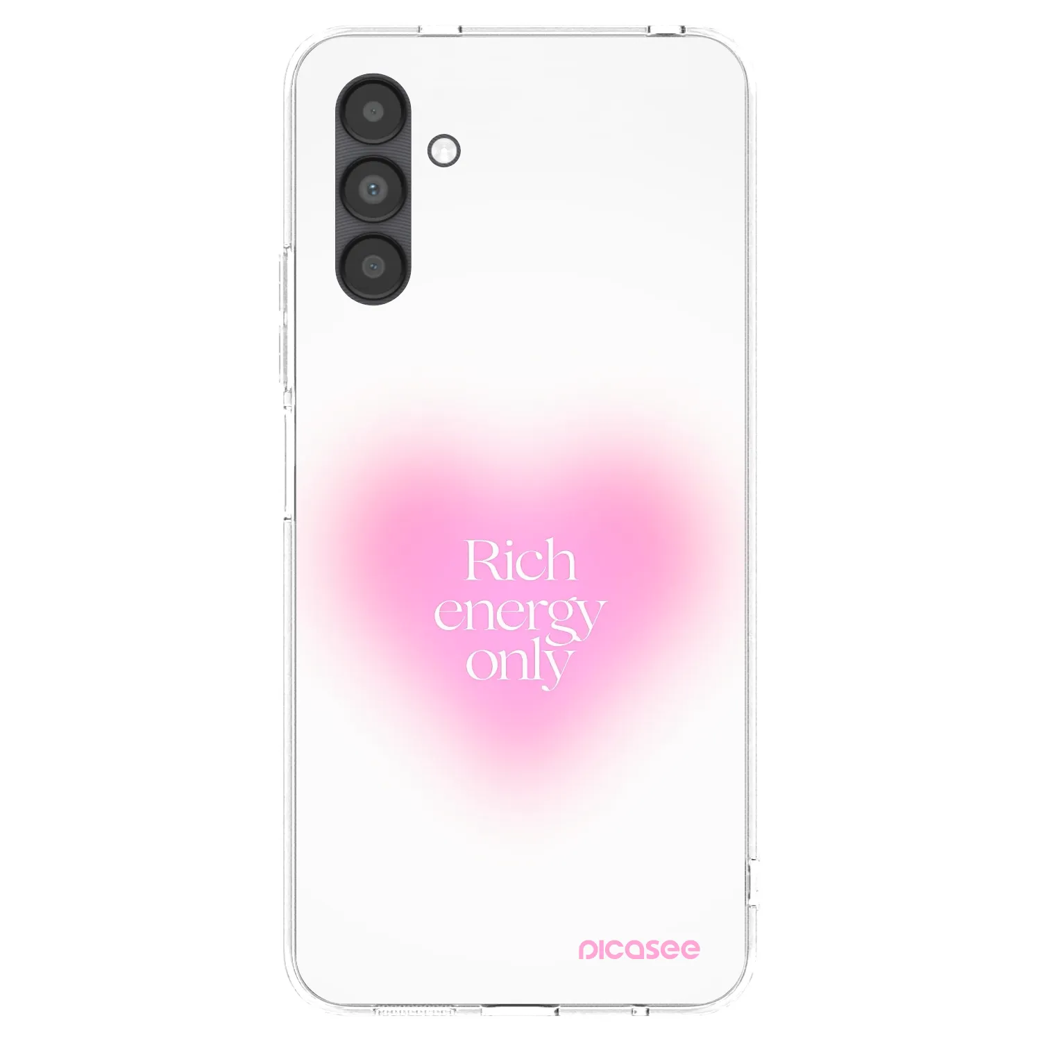 Picasee silikonový průhledný obal pro Samsung Galaxy A04s A047F - Rich Energy