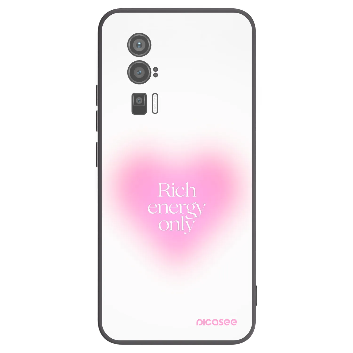 Picasee silikonový černý obal pro Xiaomi Poco F5 Pro 5G - Rich Energy