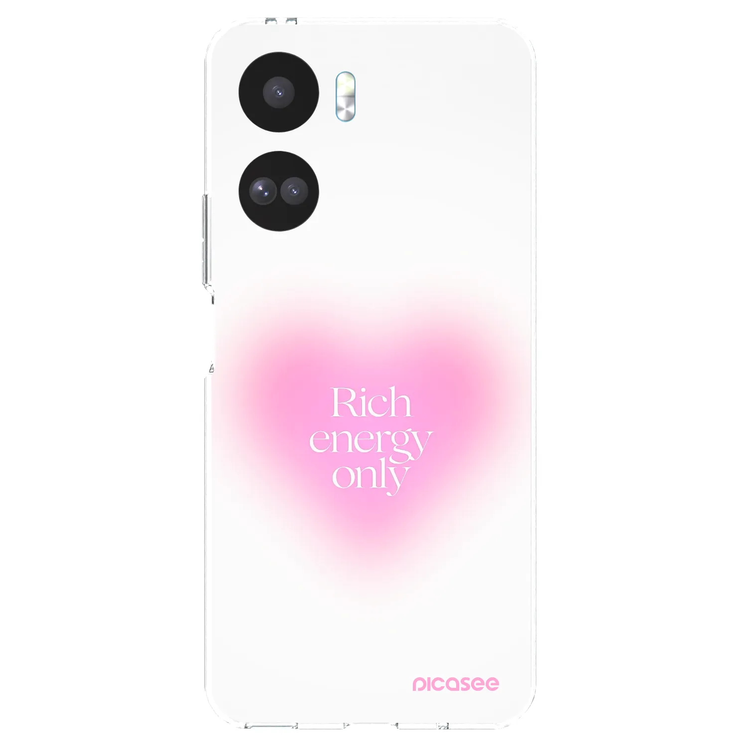 Picasee silikonový průhledný obal pro Honor 90 Lite 5G - Rich Energy