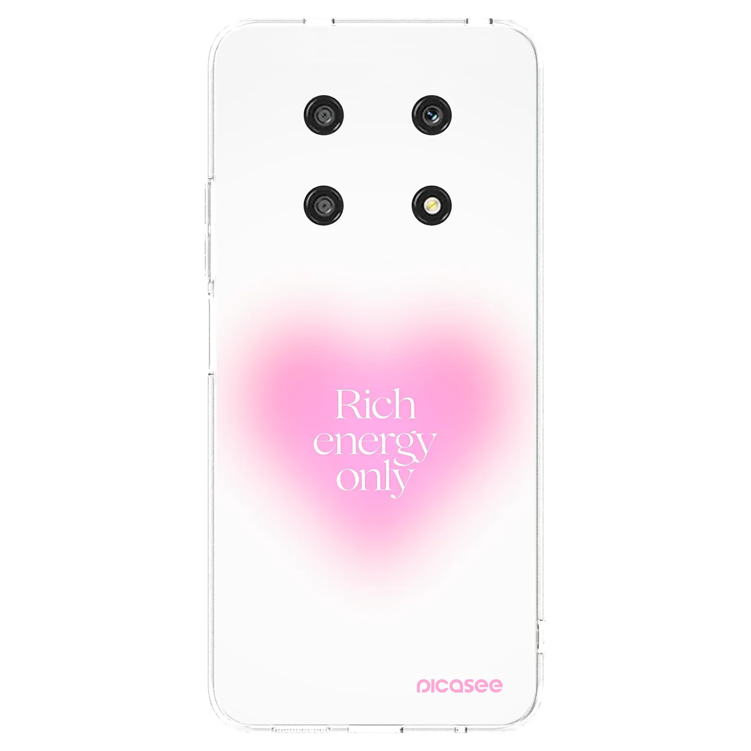 Picasee silikonový průhledný obal pro Honor Magic4 Lite 5G - Rich Energy