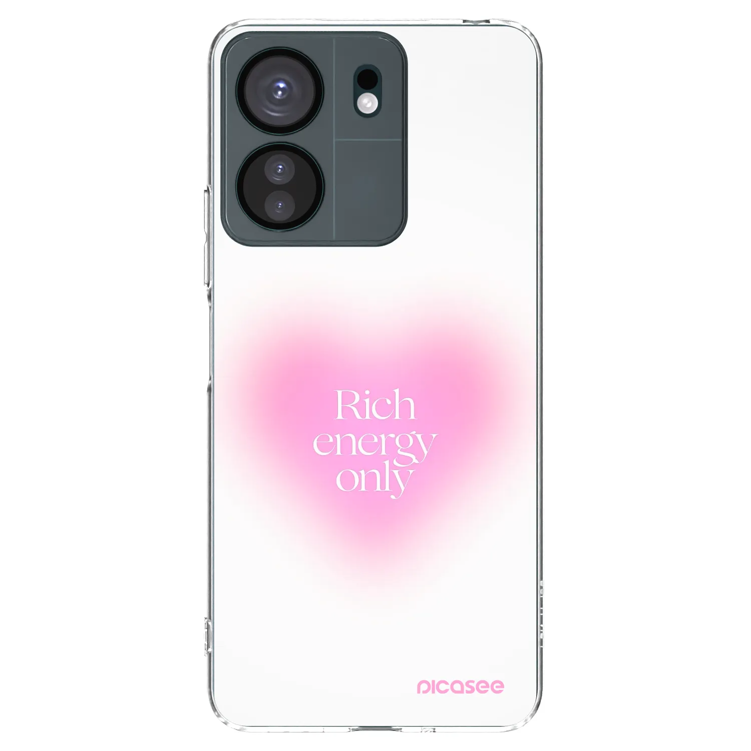 Picasee silikonový průhledný obal pro Xiaomi Redmi 13C 4G - Rich Energy
