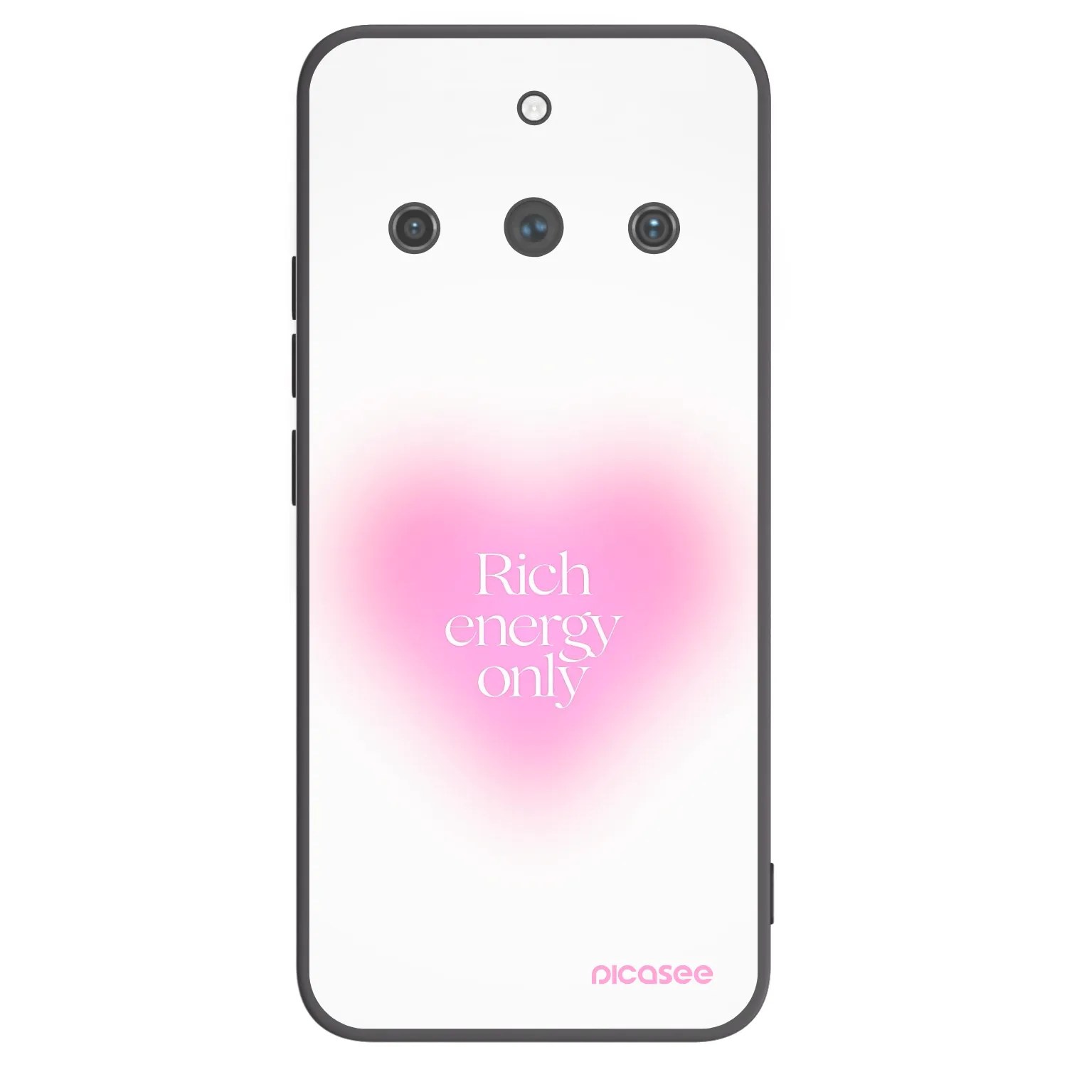 Picasee silikonový černý obal pro Realme 11 Pro+ - Rich Energy