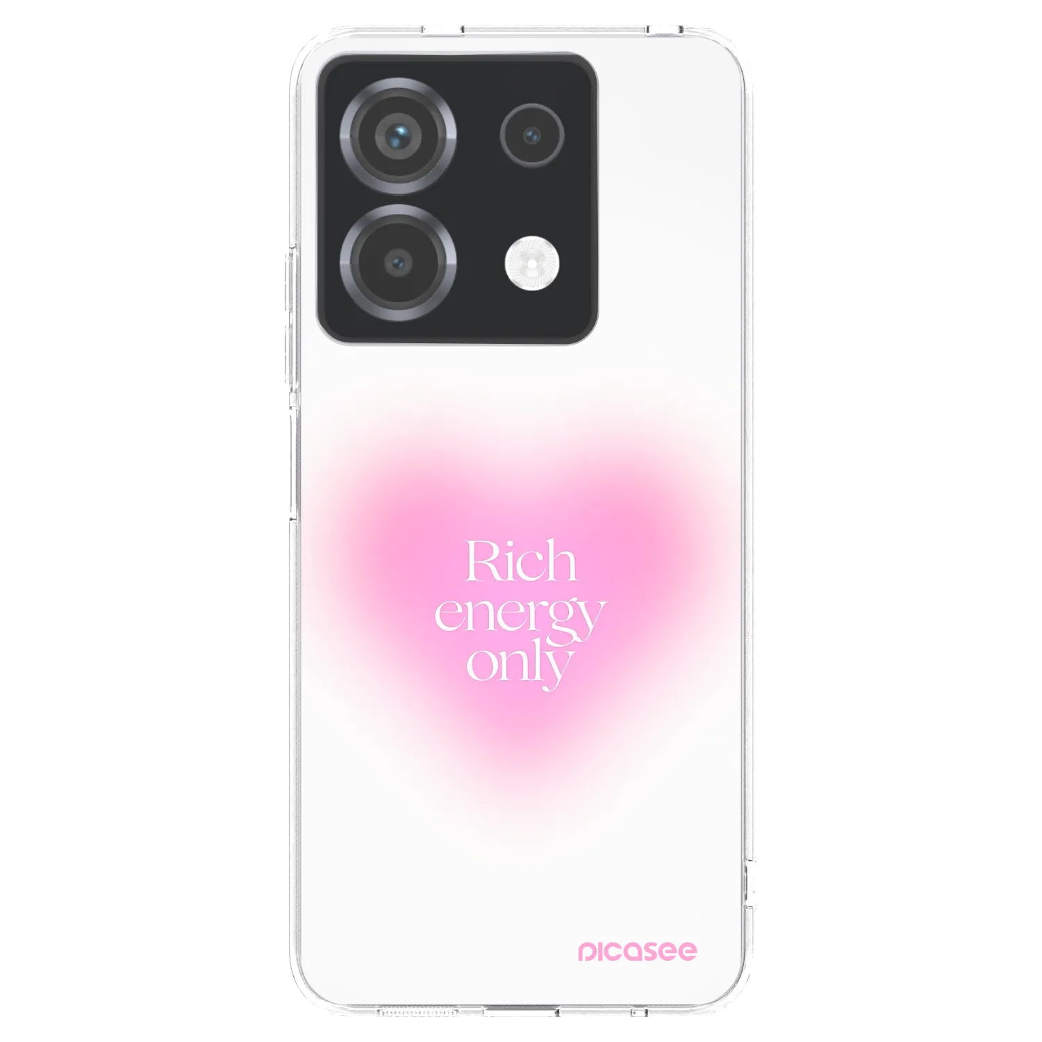 Picasee silikonový průhledný obal pro Xiaomi Poco X6 - Rich Energy