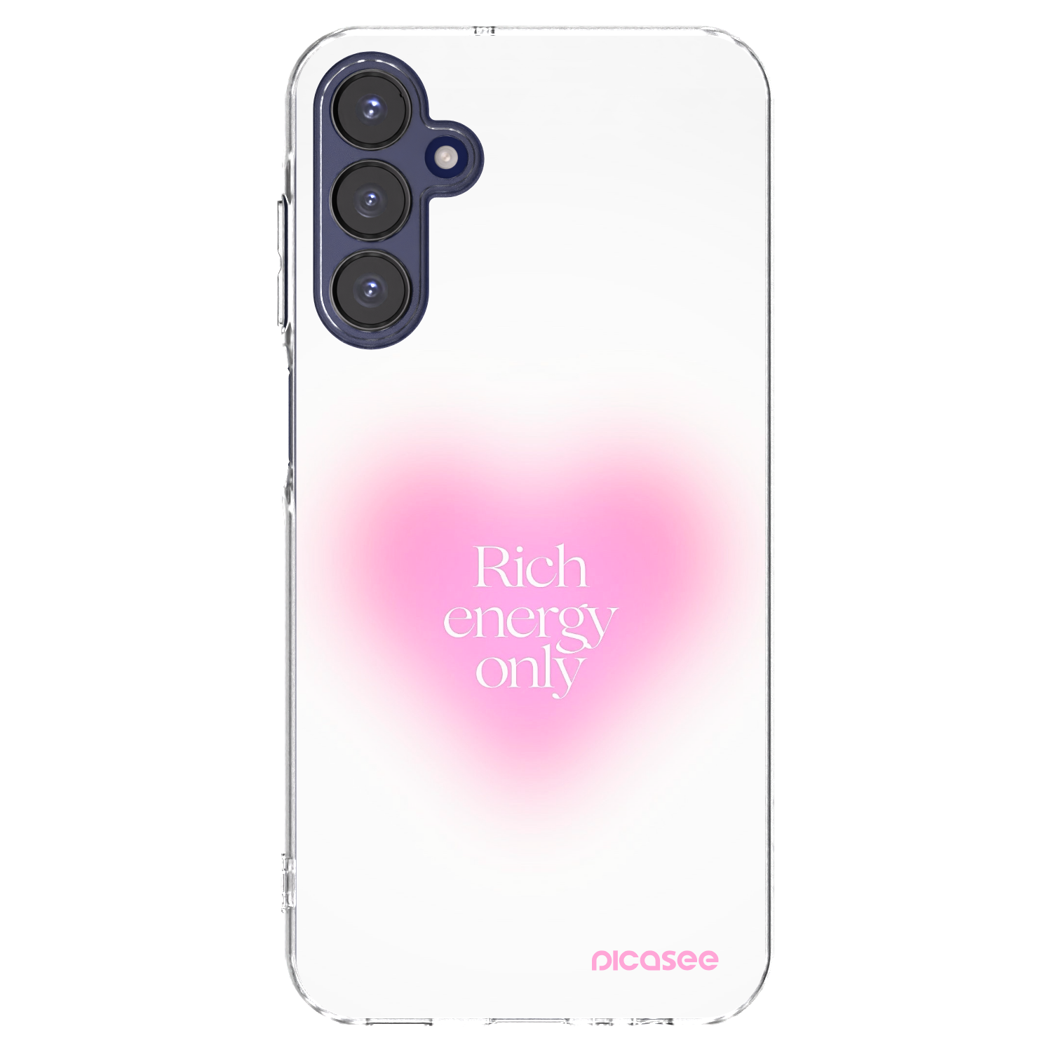 Picasee silikonový průhledný obal pro Samsung Galaxy A15 A155F 4G - Rich Energy