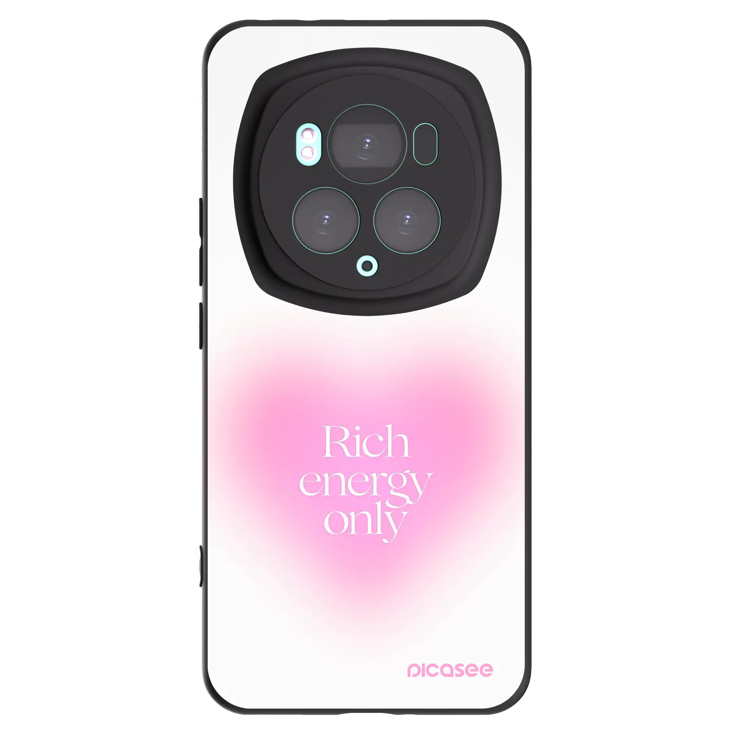 Picasee silikonový černý obal pro Honor Magic6 Pro - Rich Energy