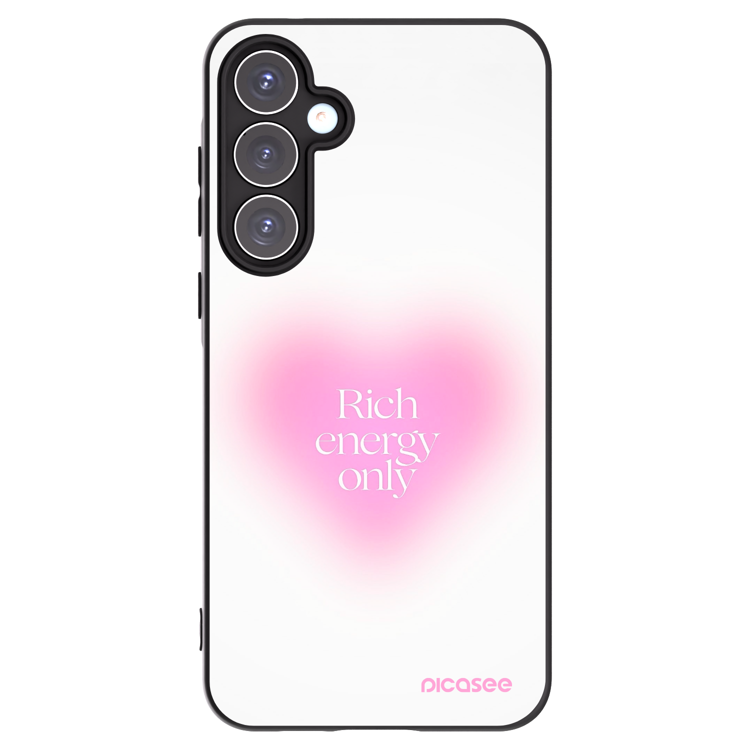 Picasee silikonový černý obal pro Samsung Galaxy A55 5G A556B - Rich Energy
