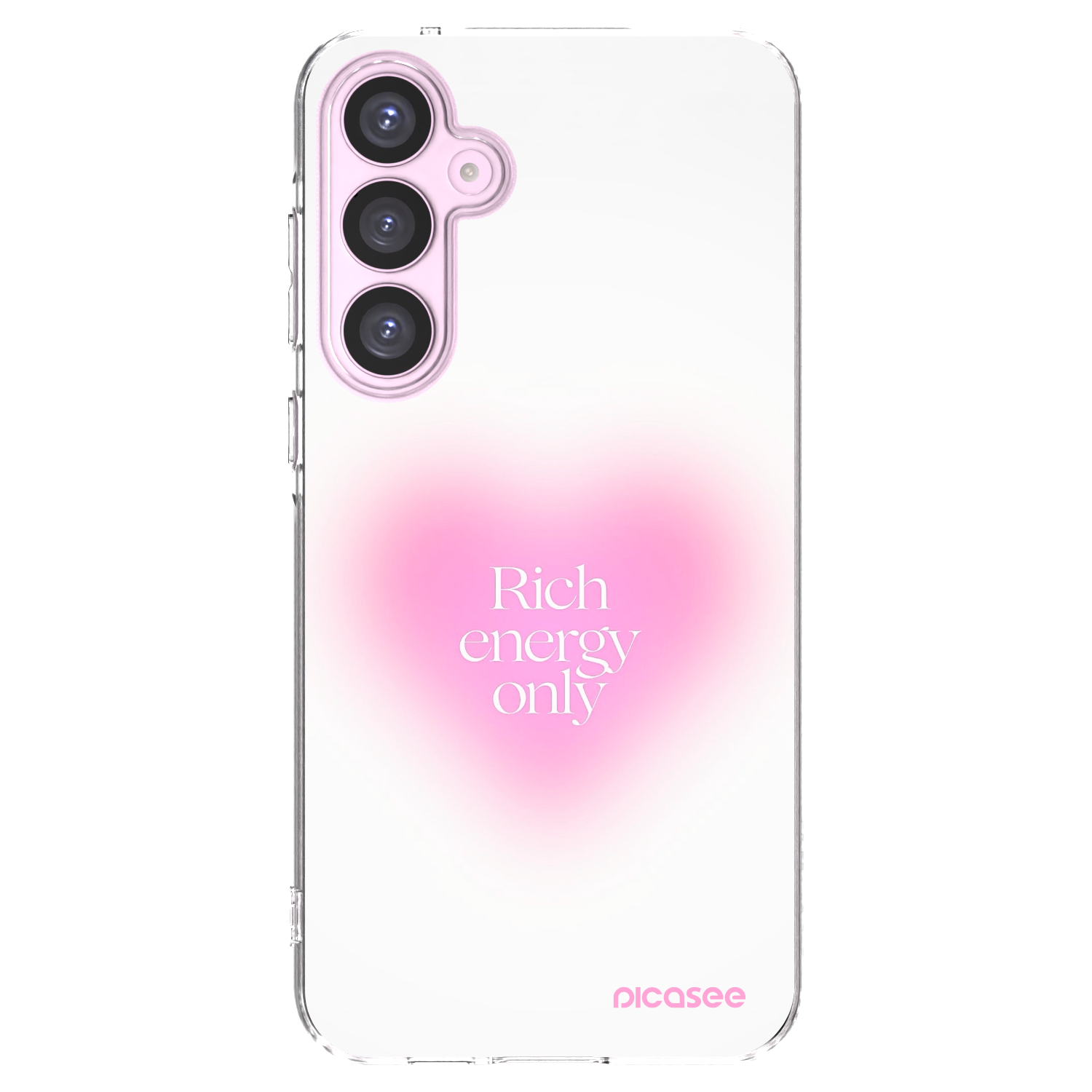Picasee silikonový průhledný obal pro Samsung Galaxy A55 5G A556B - Rich Energy