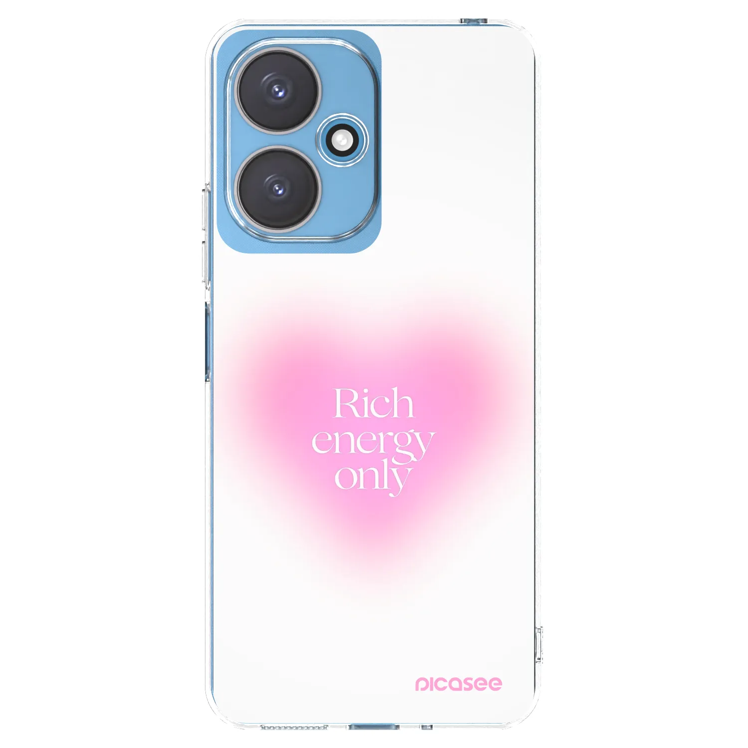 Picasee silikonový průhledný obal pro Xiaomi Redmi 13C 5G - Rich Energy