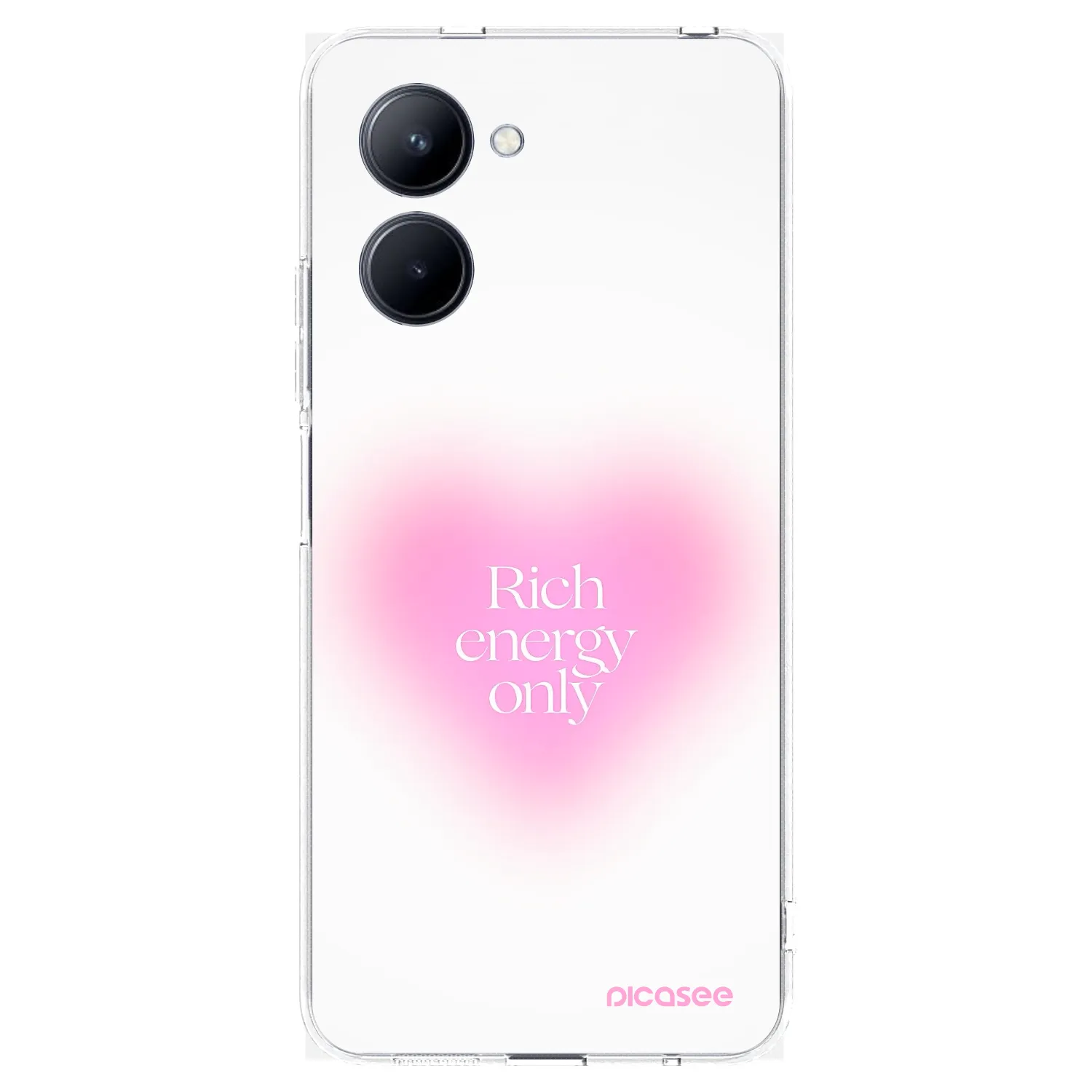 Picasee silikonový průhledný obal pro Realme C33 (2023) - Rich Energy