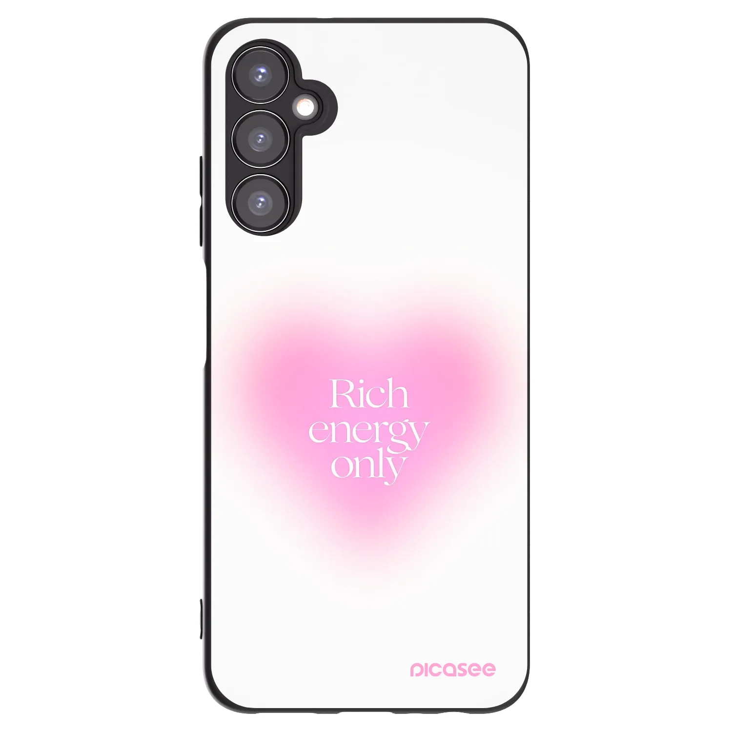 Picasee silikonový černý obal pro Samsung Galaxy A05s A057G - Rich Energy
