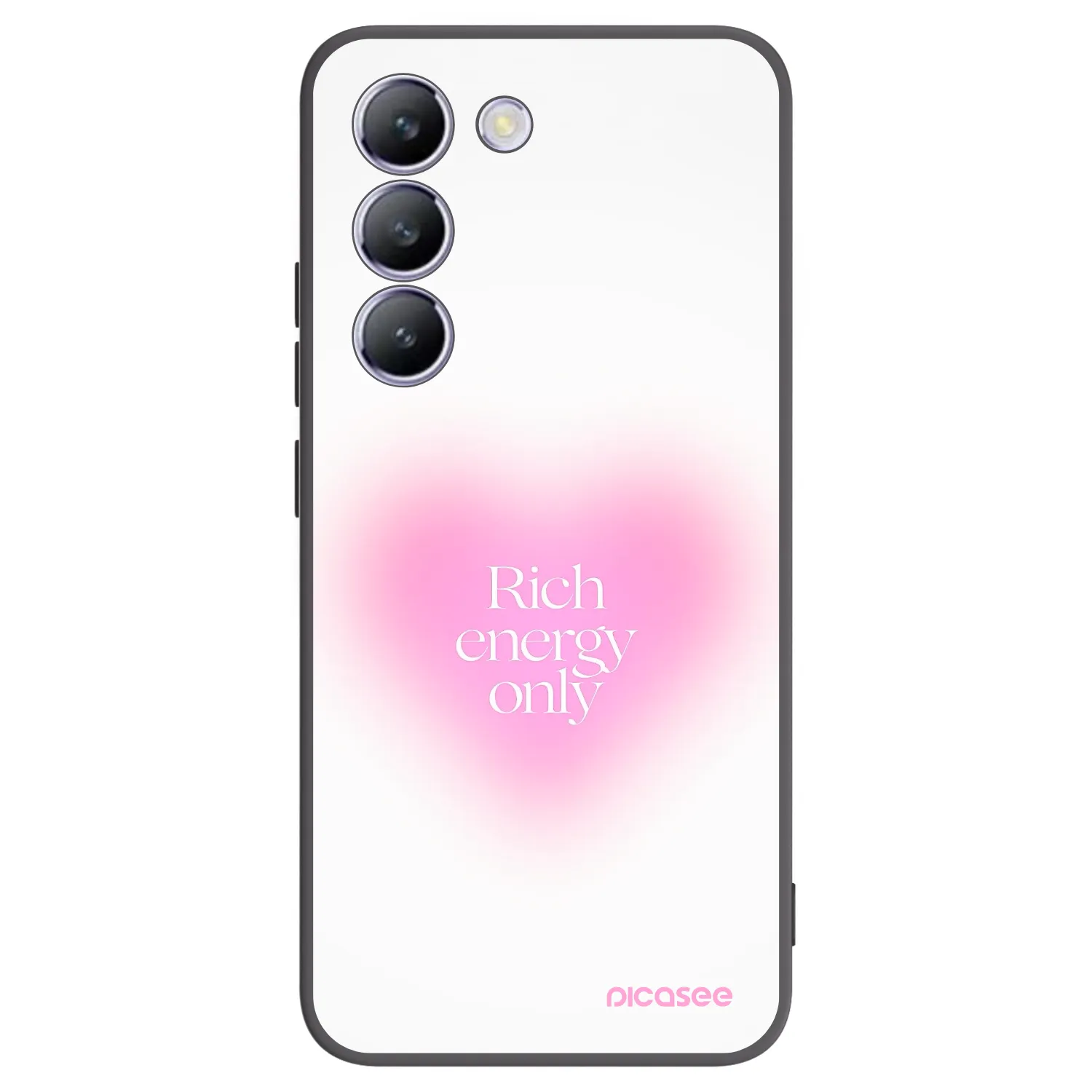 Picasee silikonový černý obal pro Vivo V40 SE 5G - Rich Energy