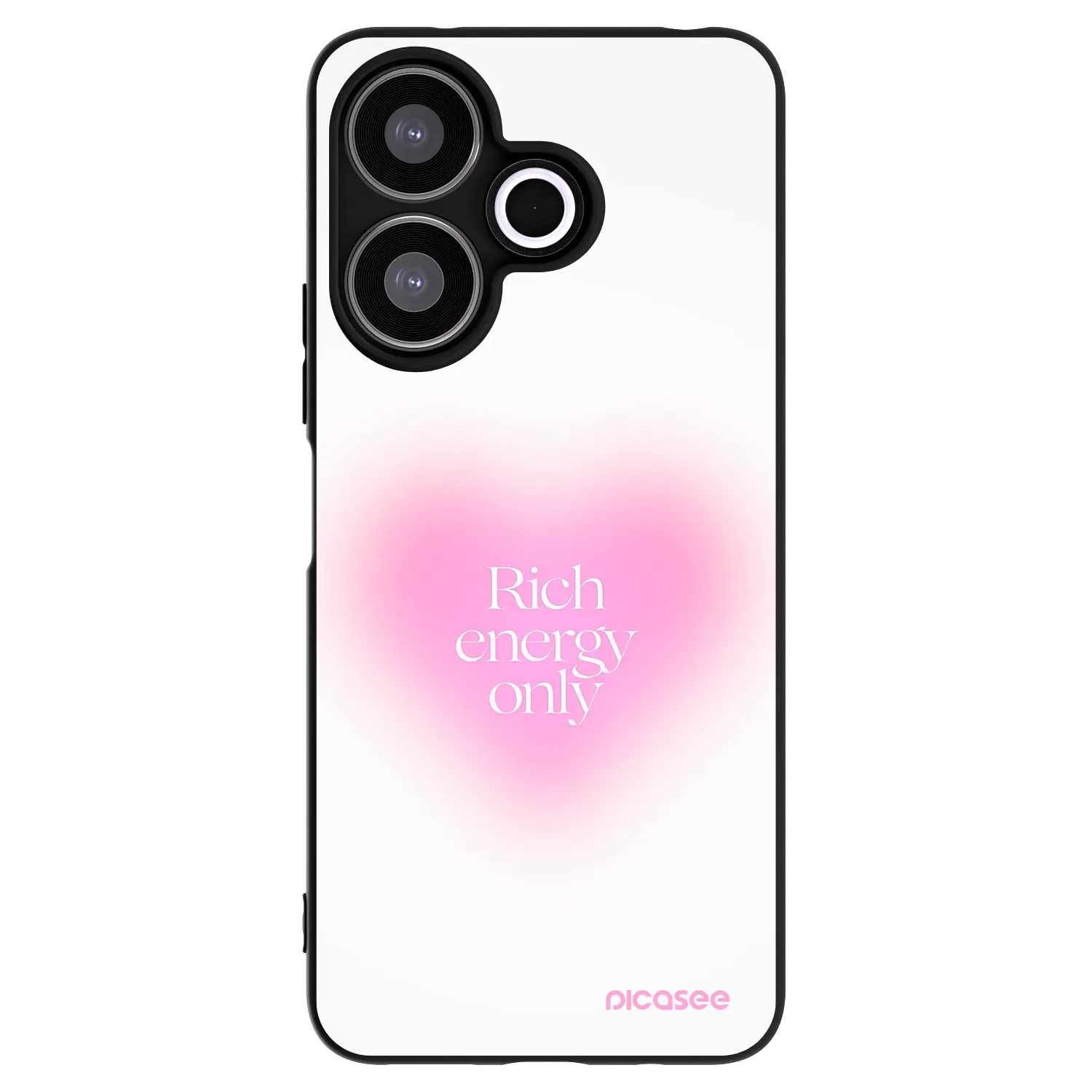 Picasee silikonový černý obal pro Xiaomi Redmi 13 4G - Rich Energy