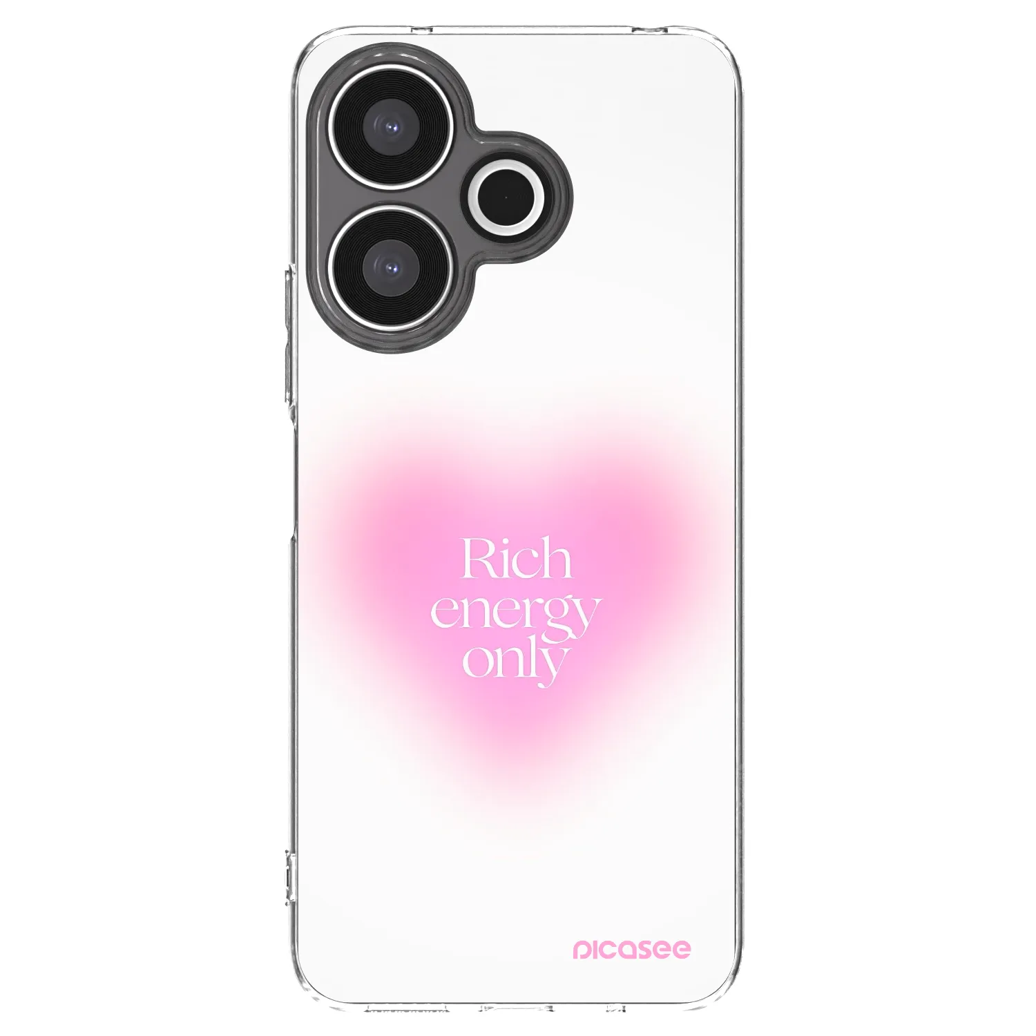 Picasee silikonový průhledný obal pro Xiaomi Redmi 13 4G - Rich Energy