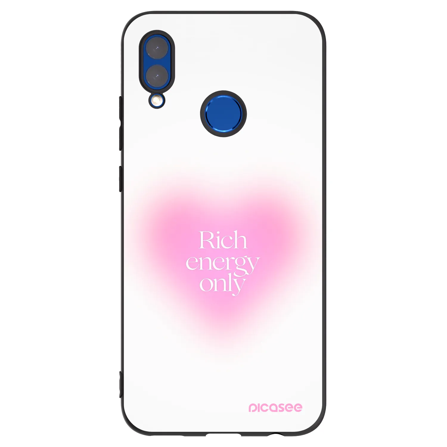 Picasee silikonový černý obal pro Huawei P Smart 2019 - Rich Energy