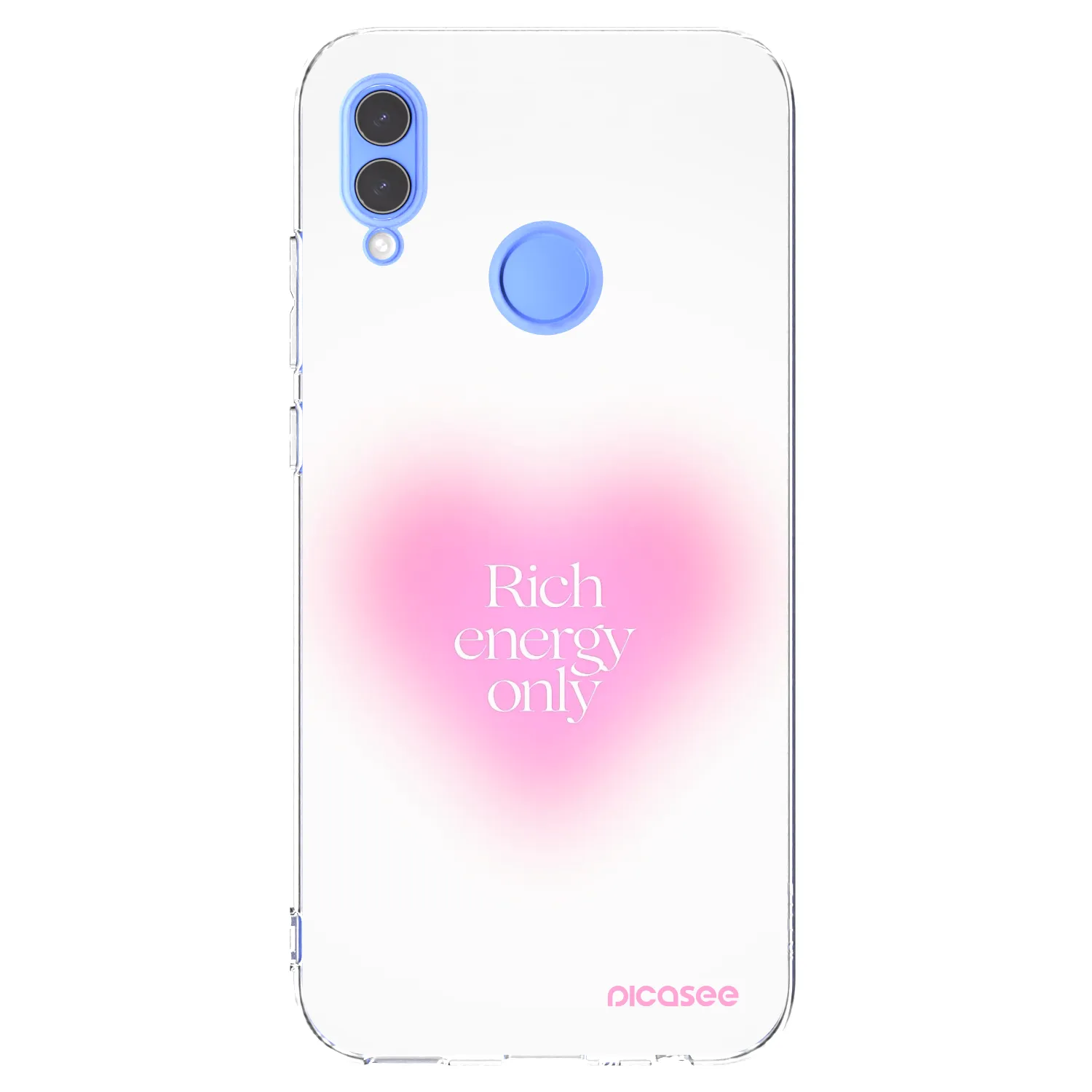 Picasee silikonový průhledný obal pro Huawei P Smart 2019 - Rich Energy