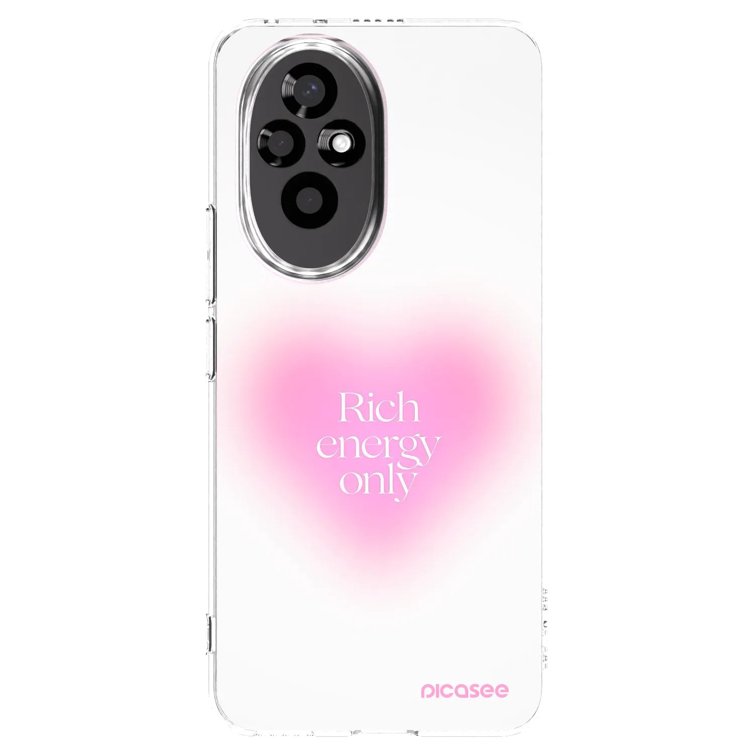 Picasee silikonový průhledný obal pro Honor 200 5G - Rich Energy