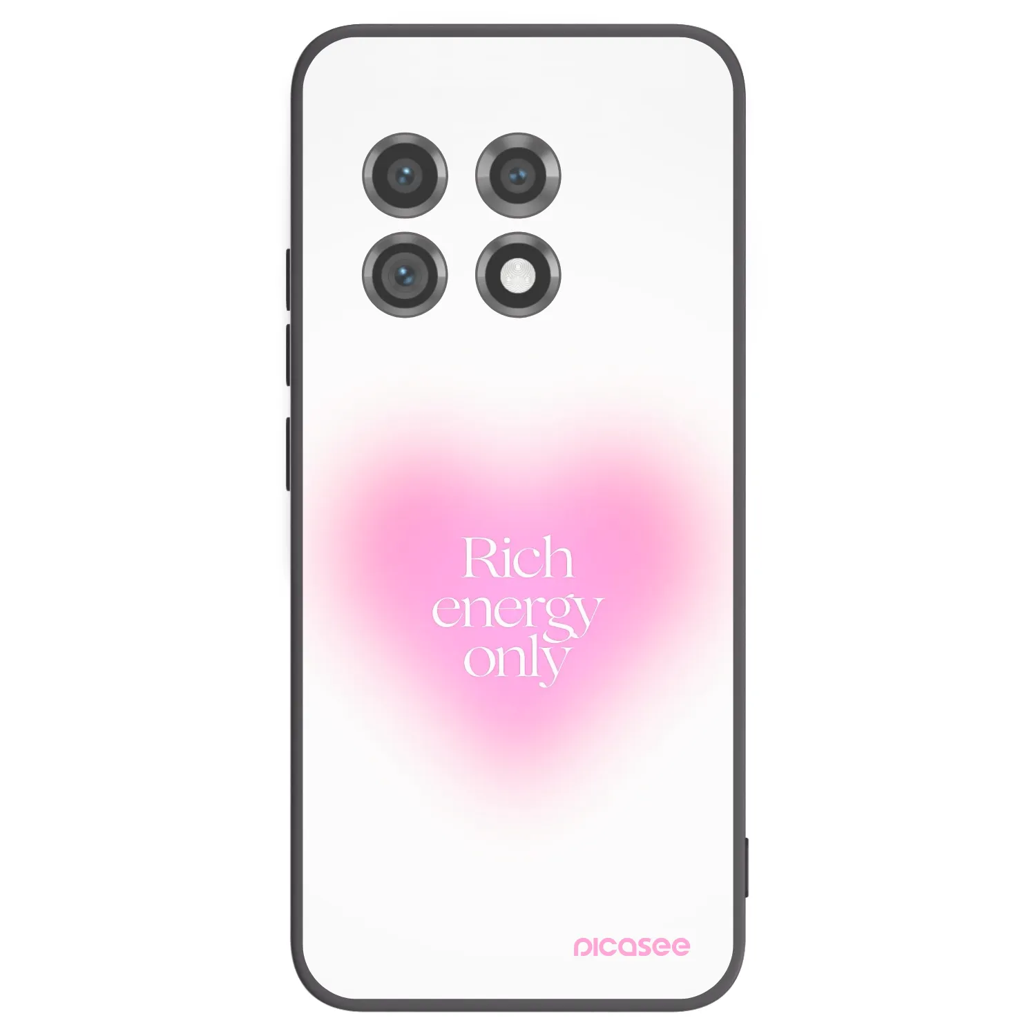 Picasee silikonový černý obal pro OnePlus 11 5G - Rich Energy