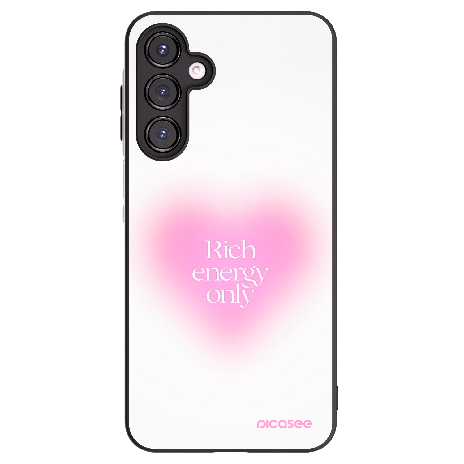 Picasee silikonový černý obal pro Samsung Galaxy A16 5G - Rich Energy