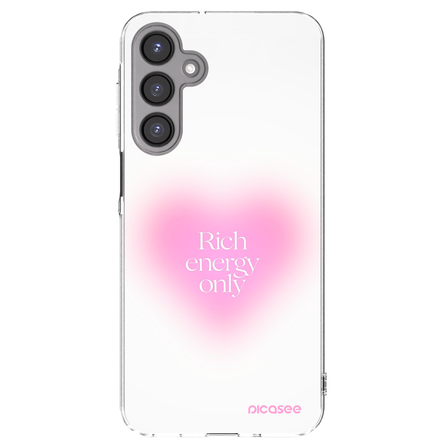 Picasee silikonový průhledný obal pro Samsung Galaxy A16 5G - Rich Energy