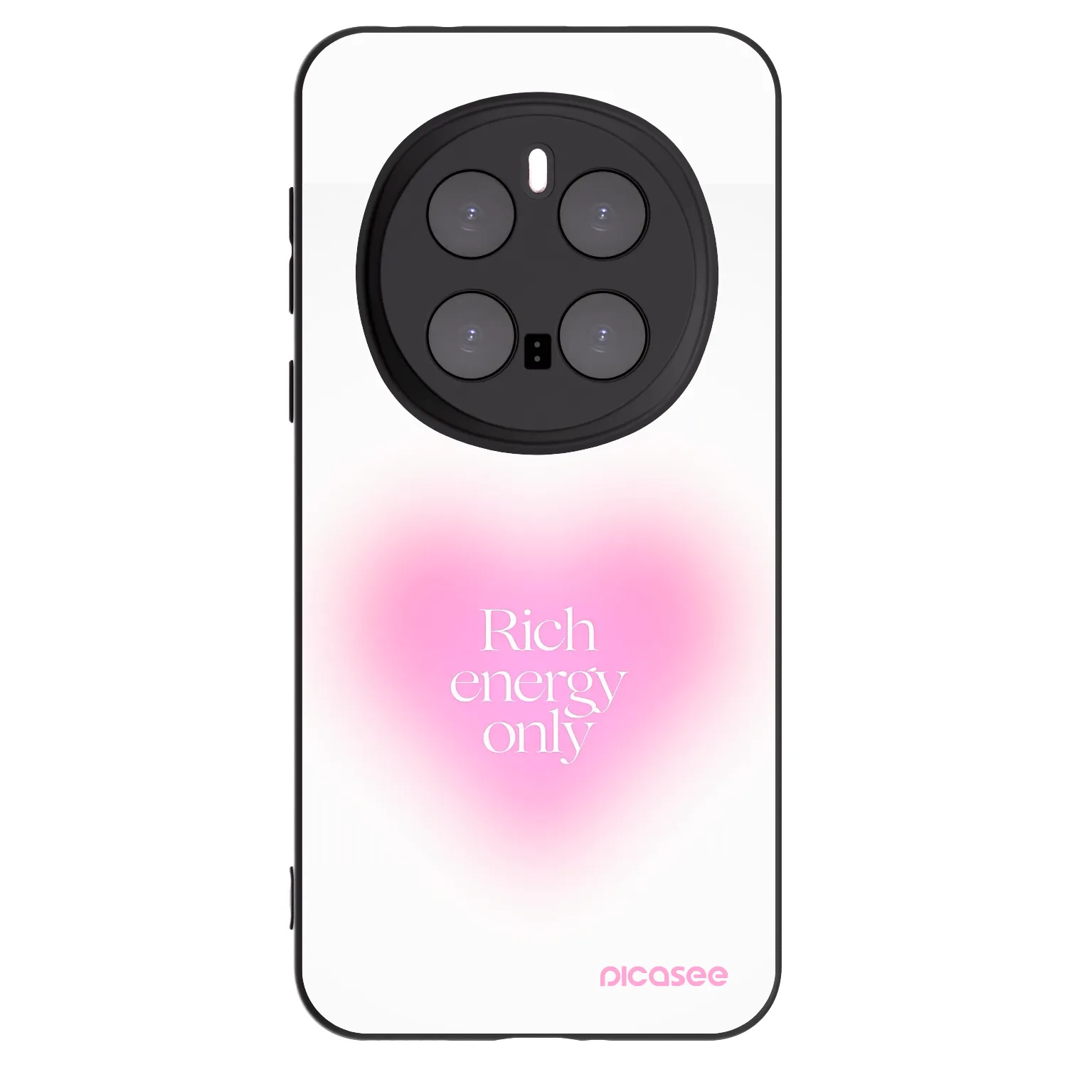 Picasee silikonový černý obal pro Honor Magic7 Pro 5G - Rich Energy