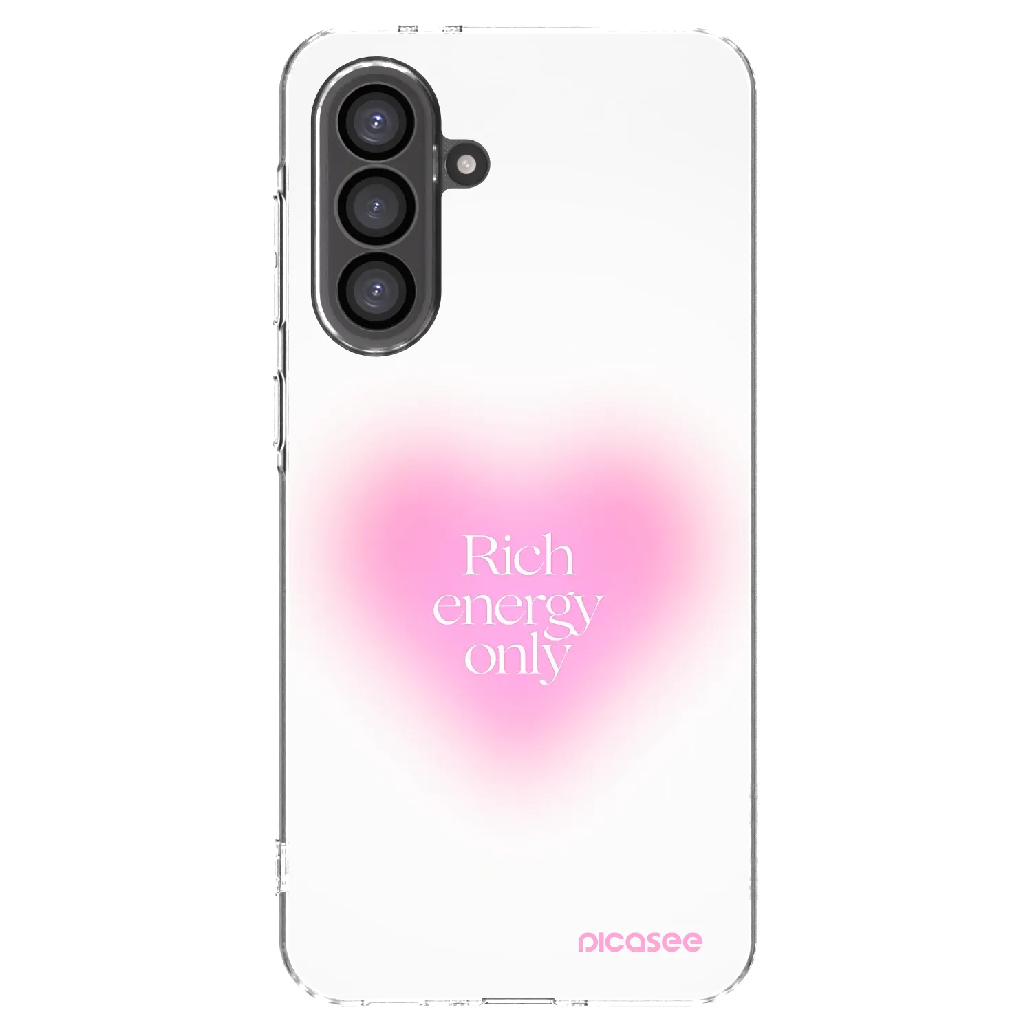 Picasee silikonový průhledný obal pro Samsung Galaxy A56 5G A566B - Rich Energy