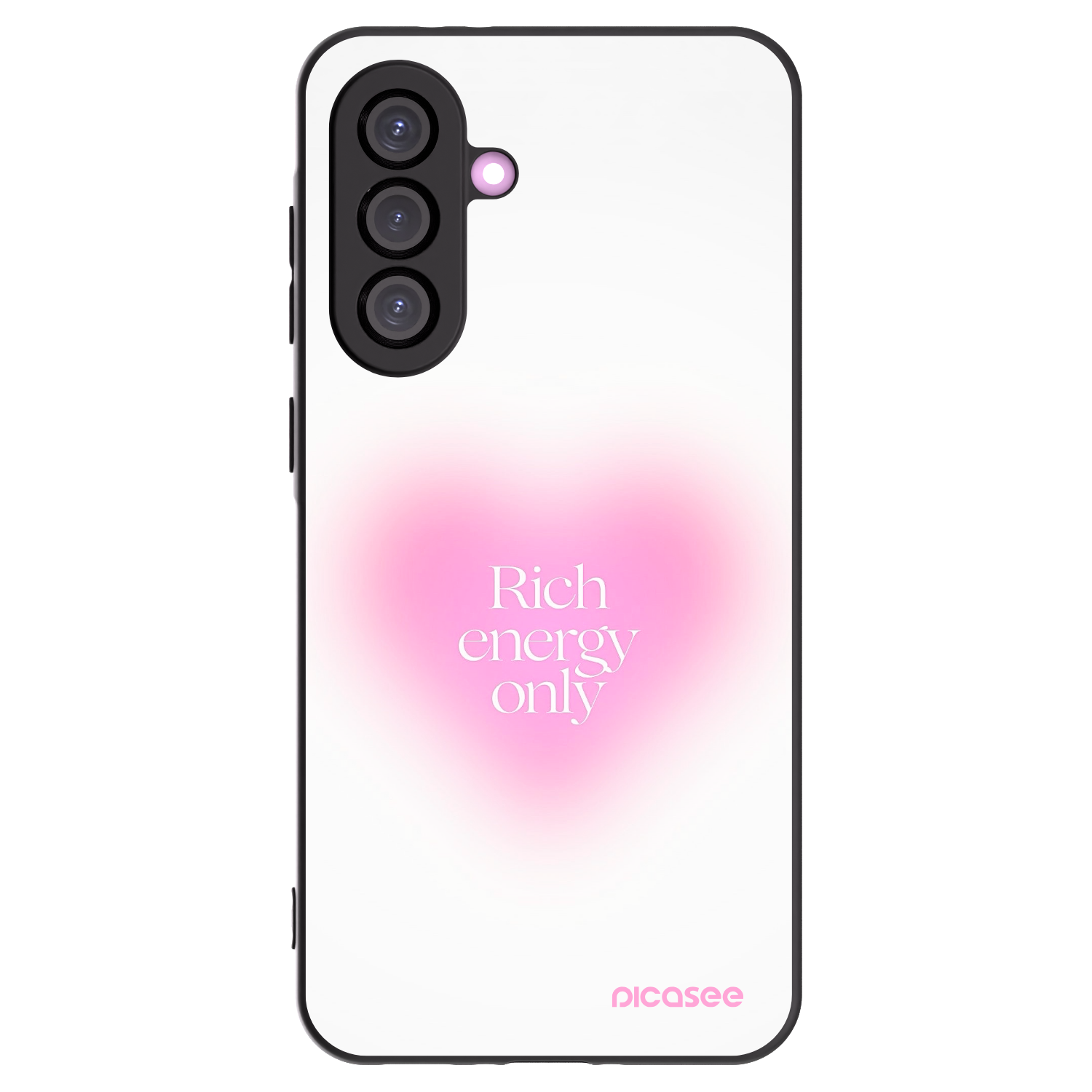 Picasee silikonový černý obal pro Samsung Galaxy A36 5G - Rich Energy